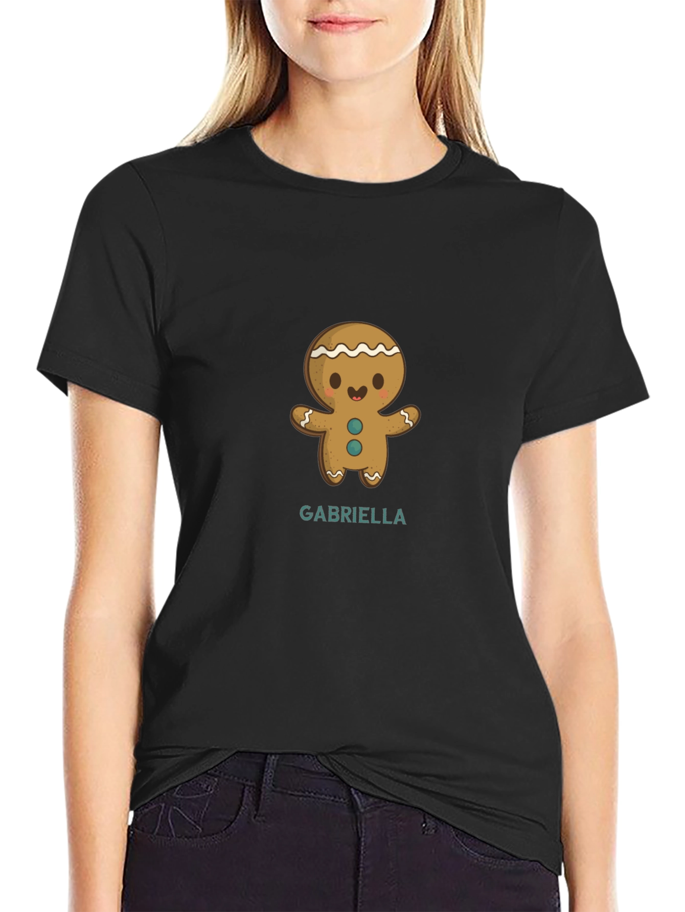Gingerbread Man Personalized T-Shirt