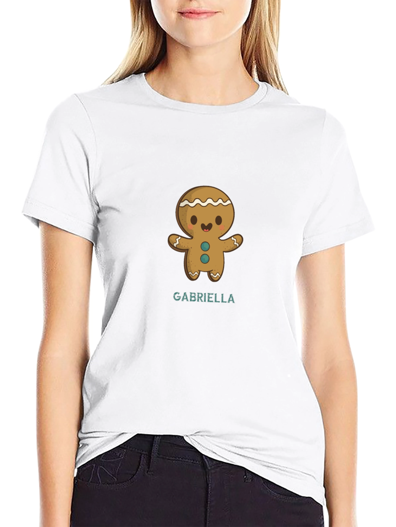 Gingerbread Man Personalized T-Shirt