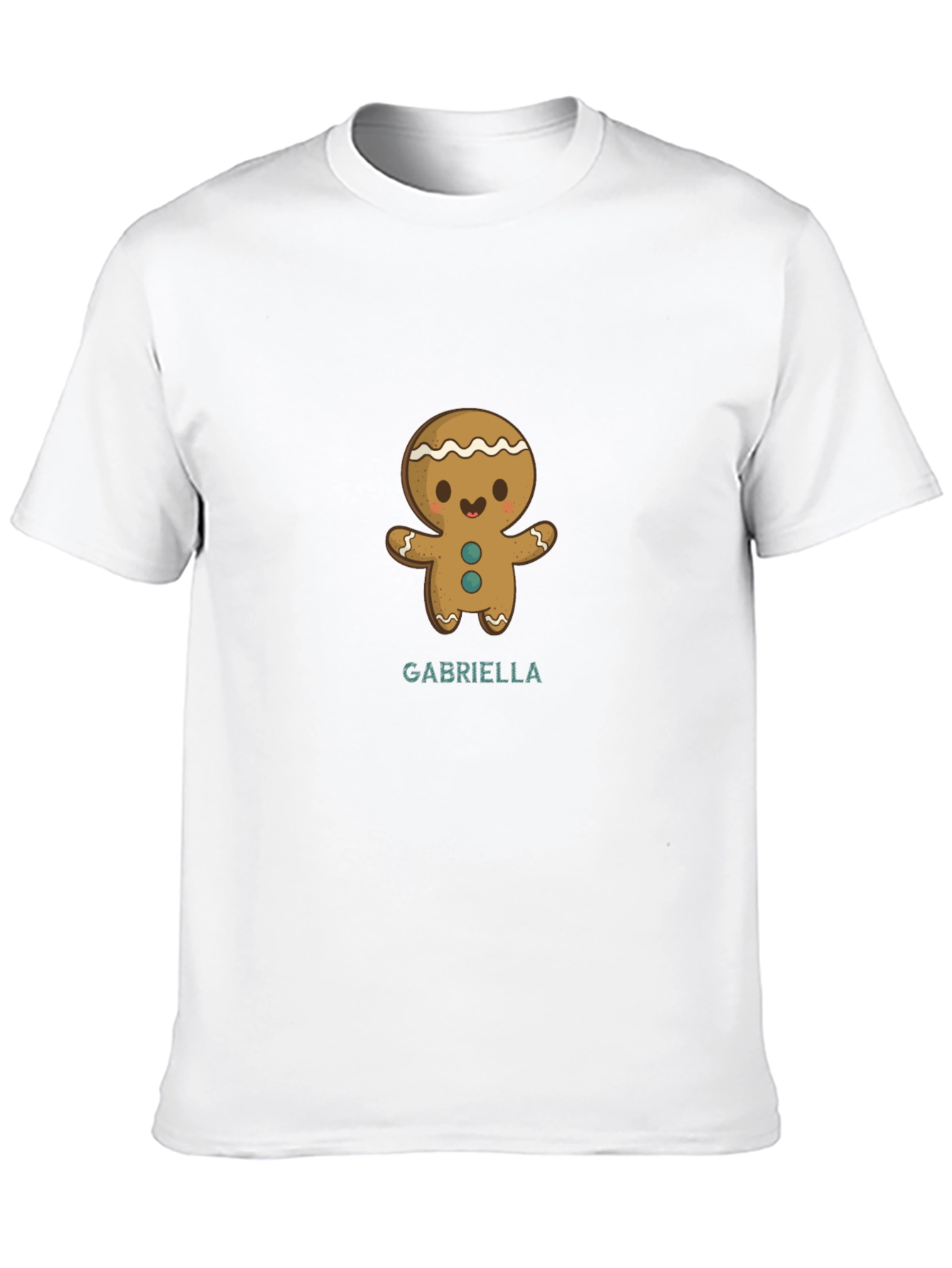Gingerbread Man Personalized T-Shirt