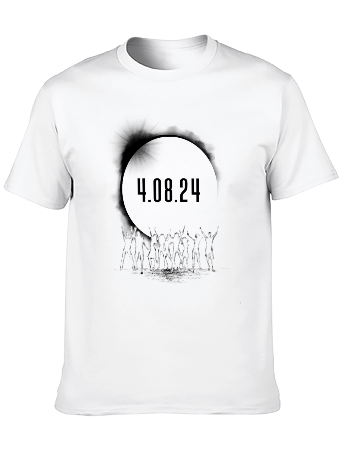 Eclipse Date Graphic Tee - 4.08.24