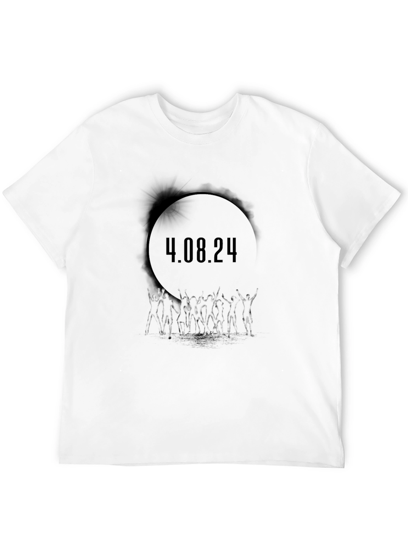 Eclipse Date Graphic Tee - 4.08.24