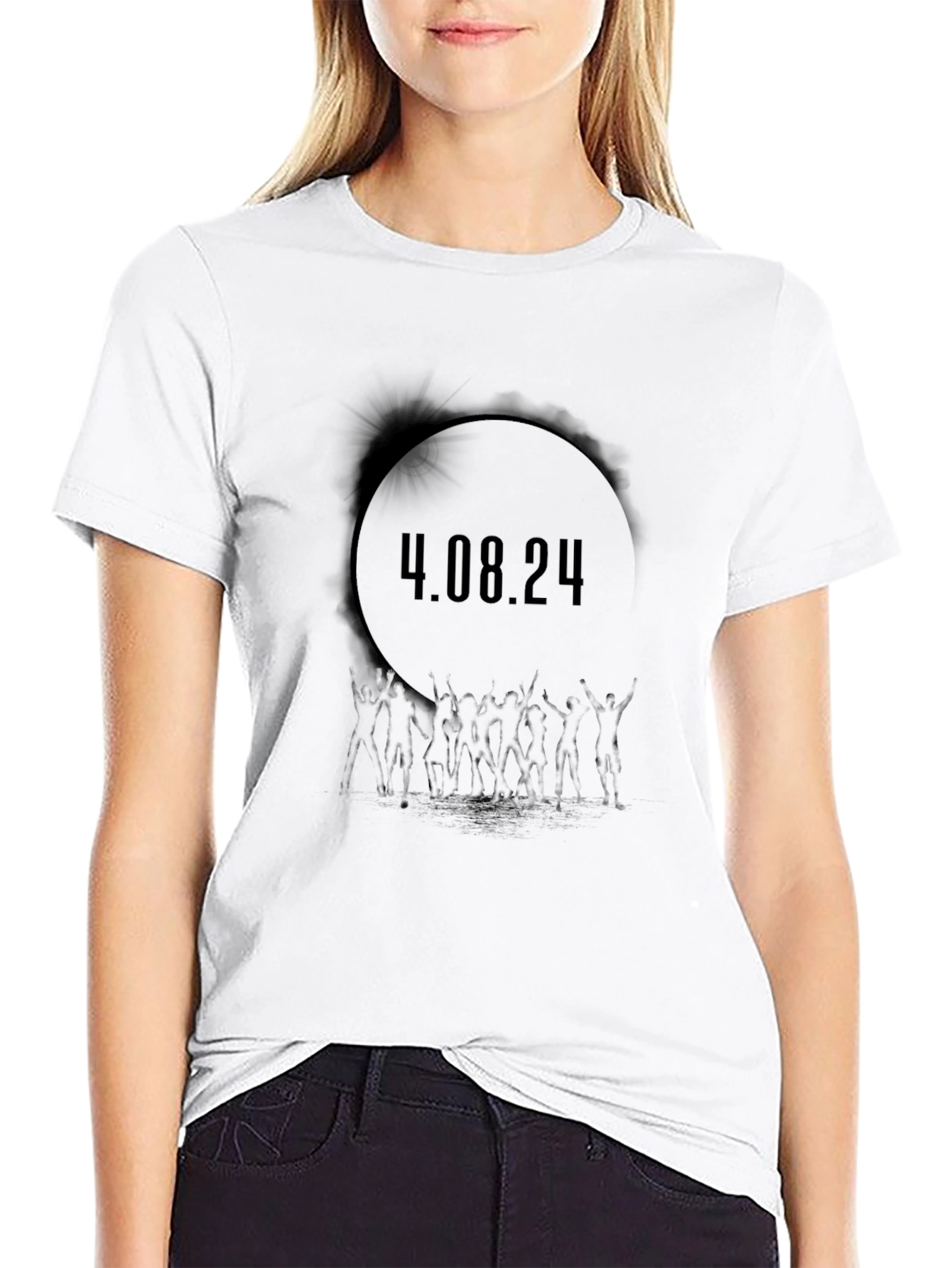 Eclipse Date Graphic Tee - 4.08.24