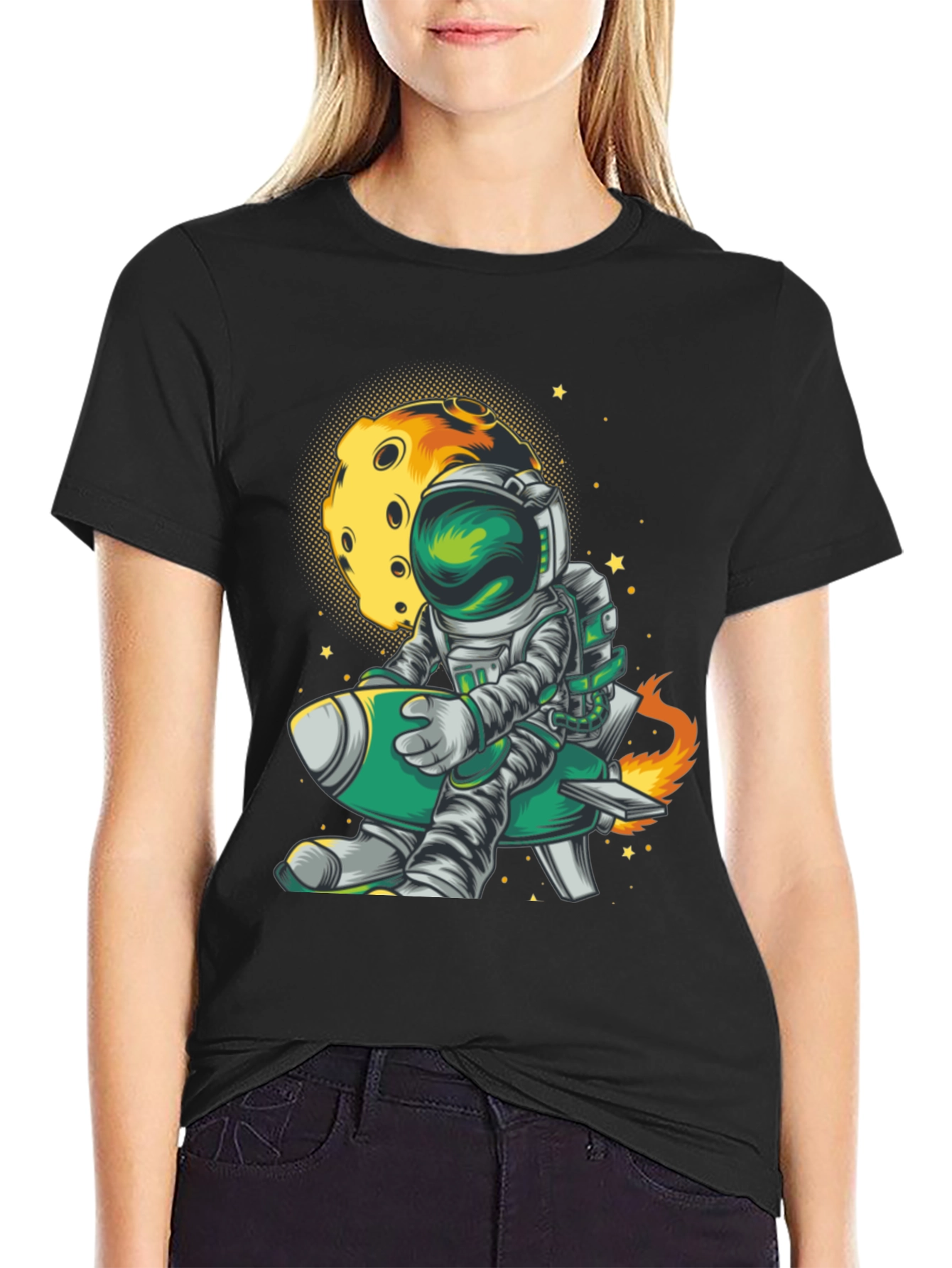 Astronaut Rocket Ride T-Shirt