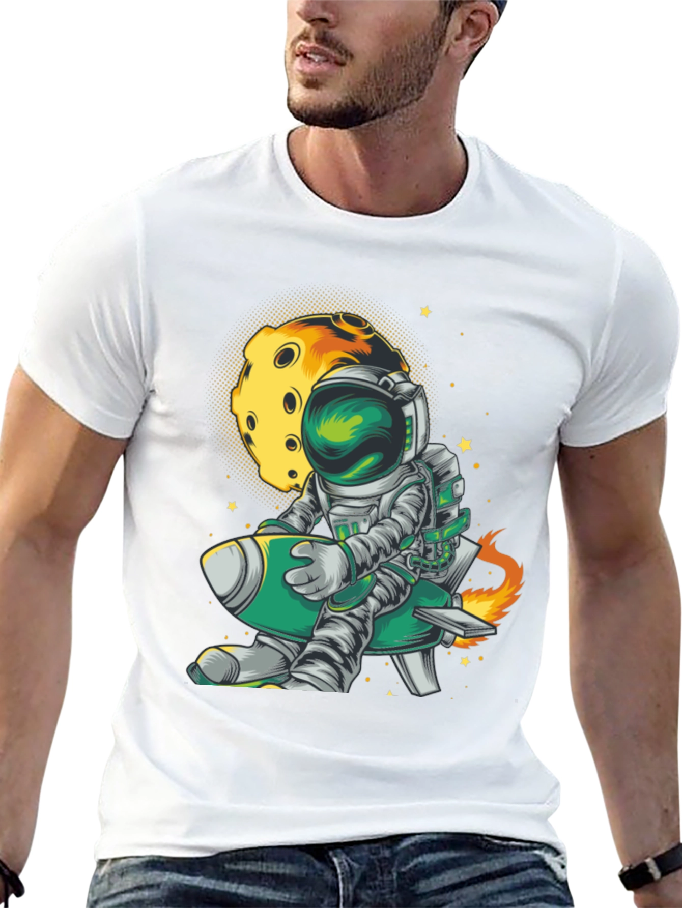 Astronaut Rocket Ride T-Shirt