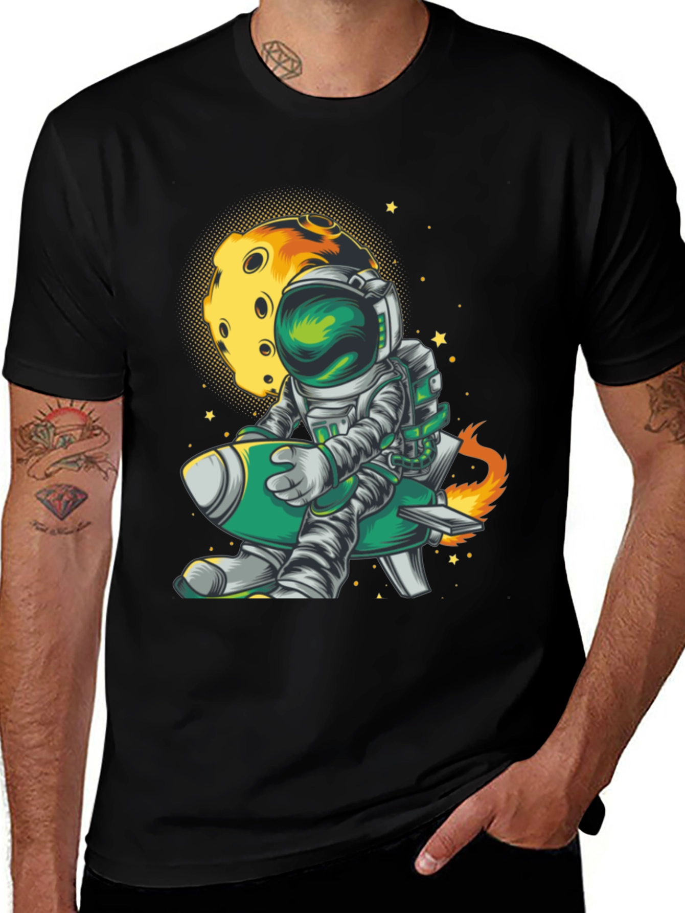 Astronaut Rocket Ride T-Shirt