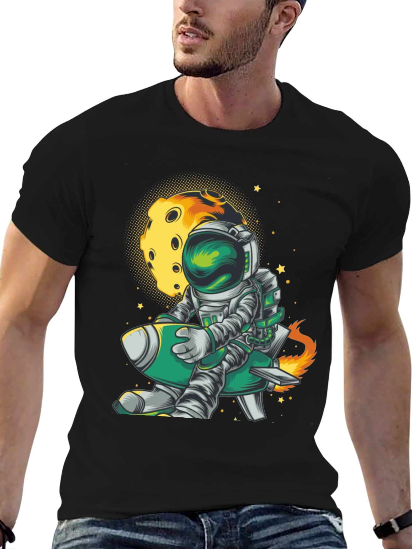 Astronaut Rocket Ride T-Shirt