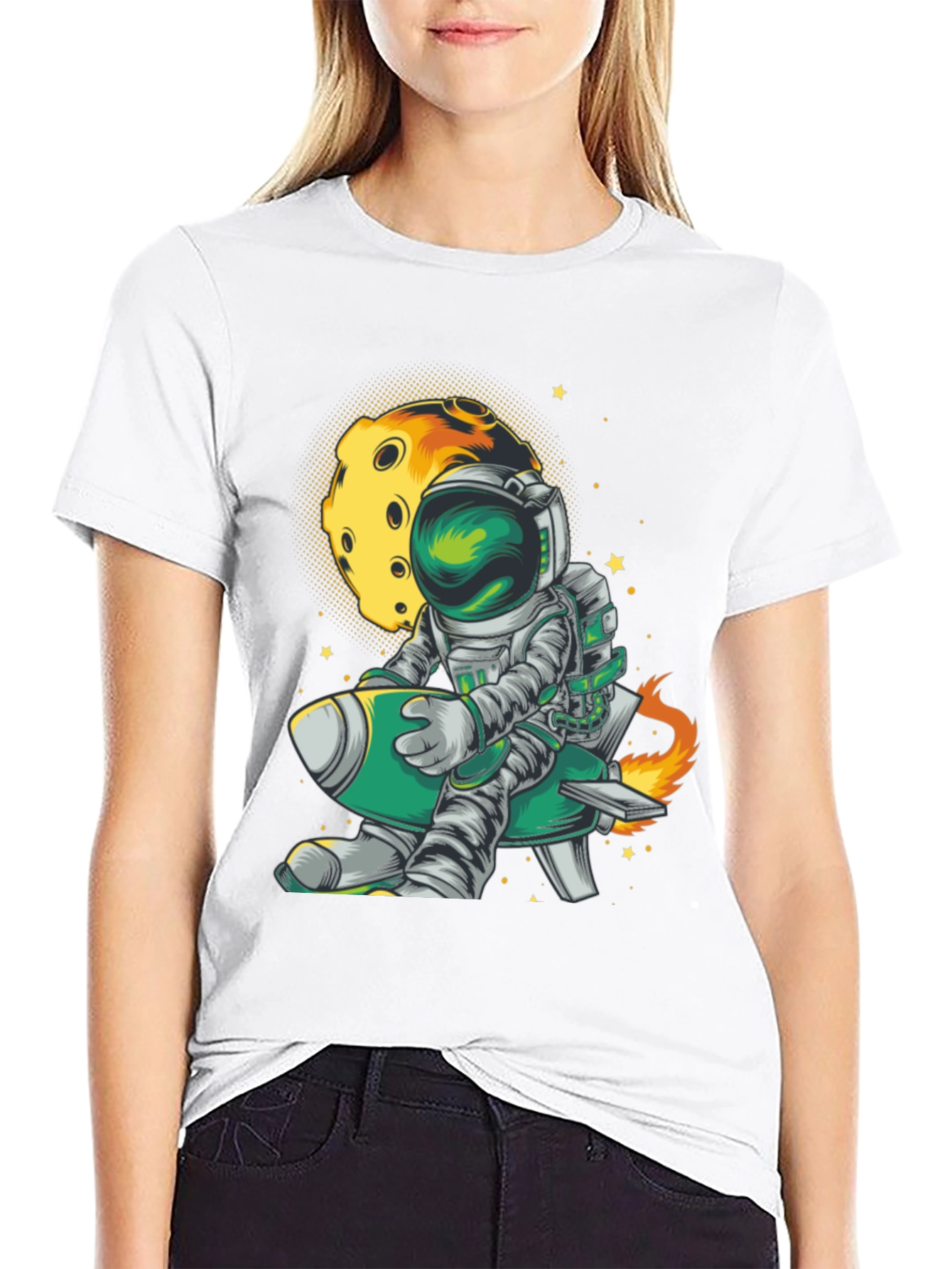 Astronaut Rocket Ride T-Shirt