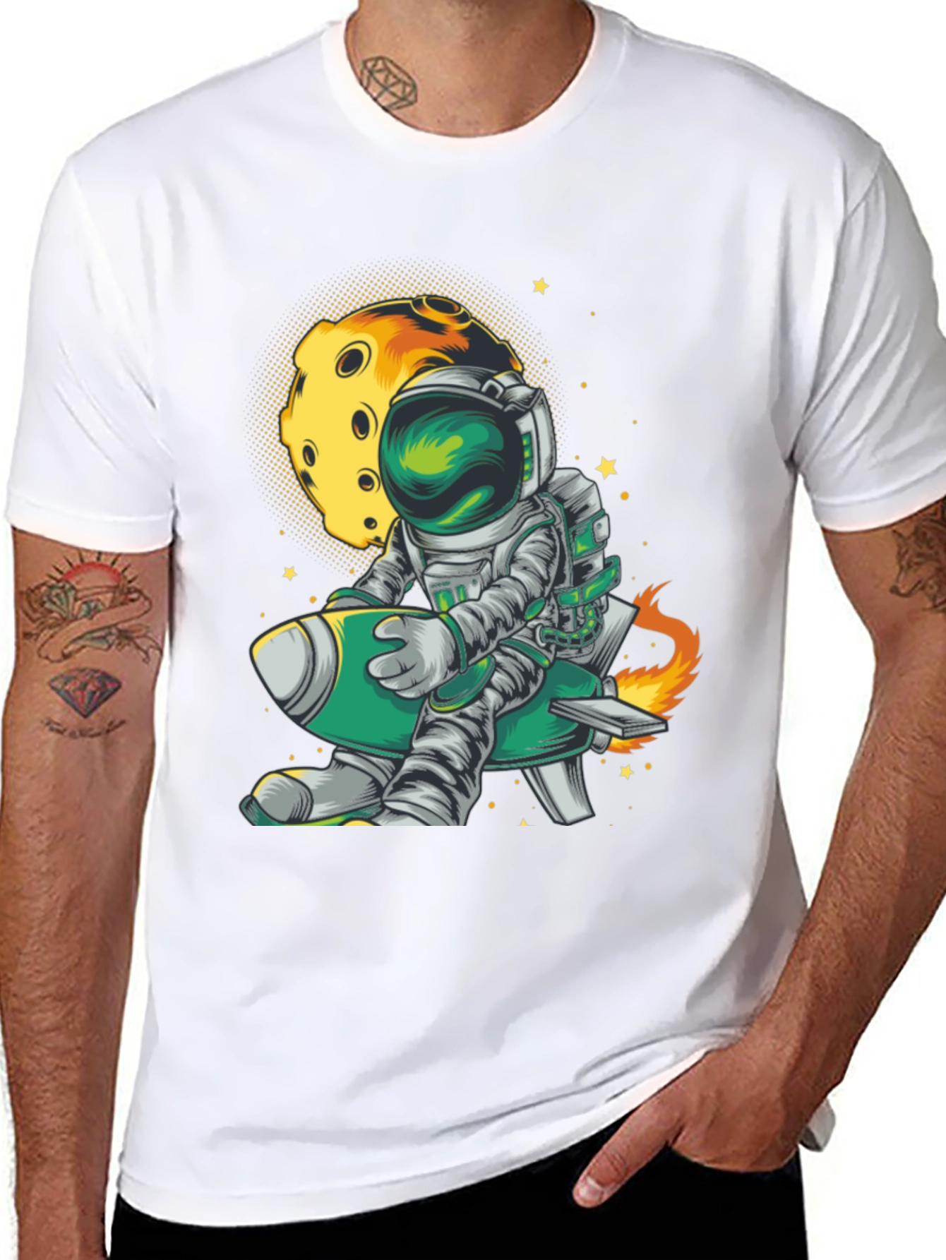 Astronaut Rocket Ride T-Shirt