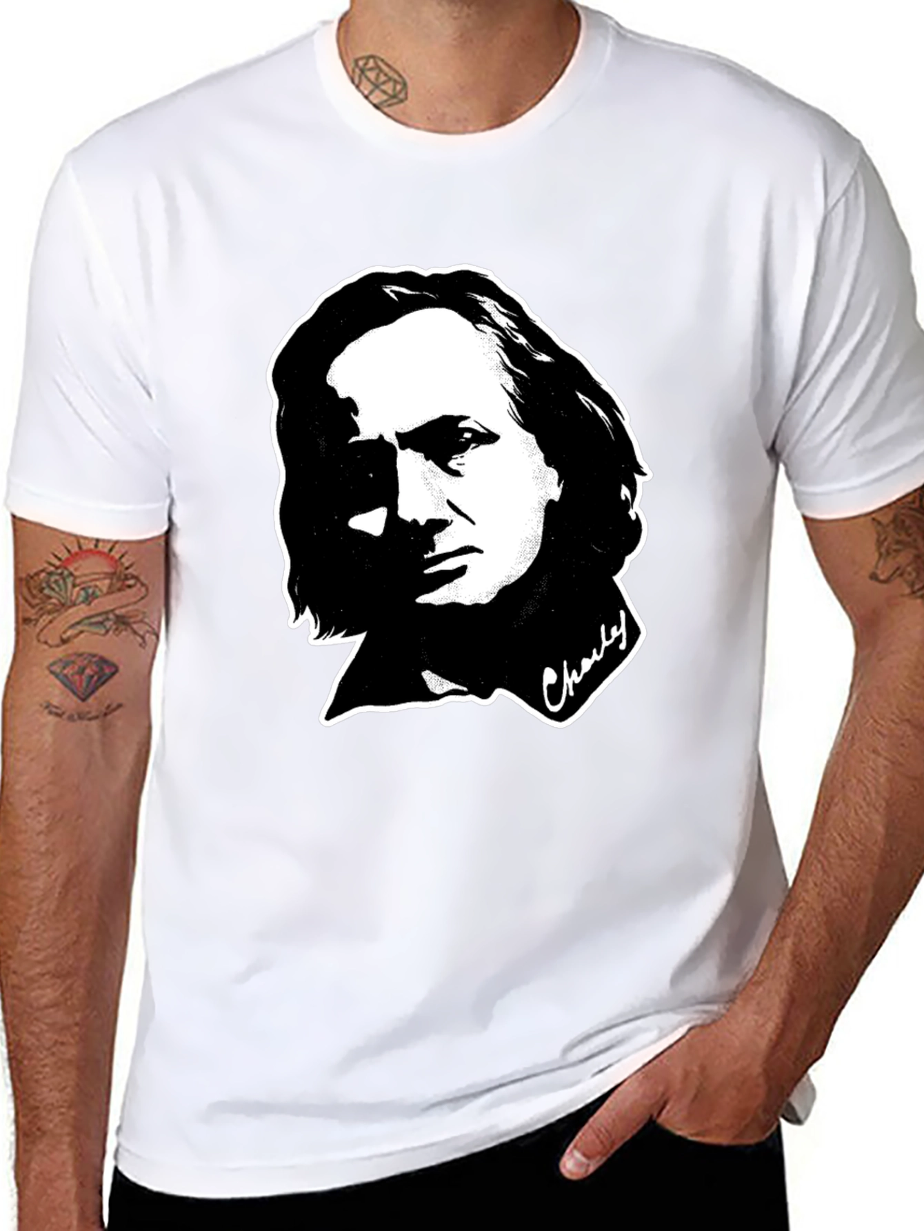 Charly Garcia T-Shirt - Mens Black Tee