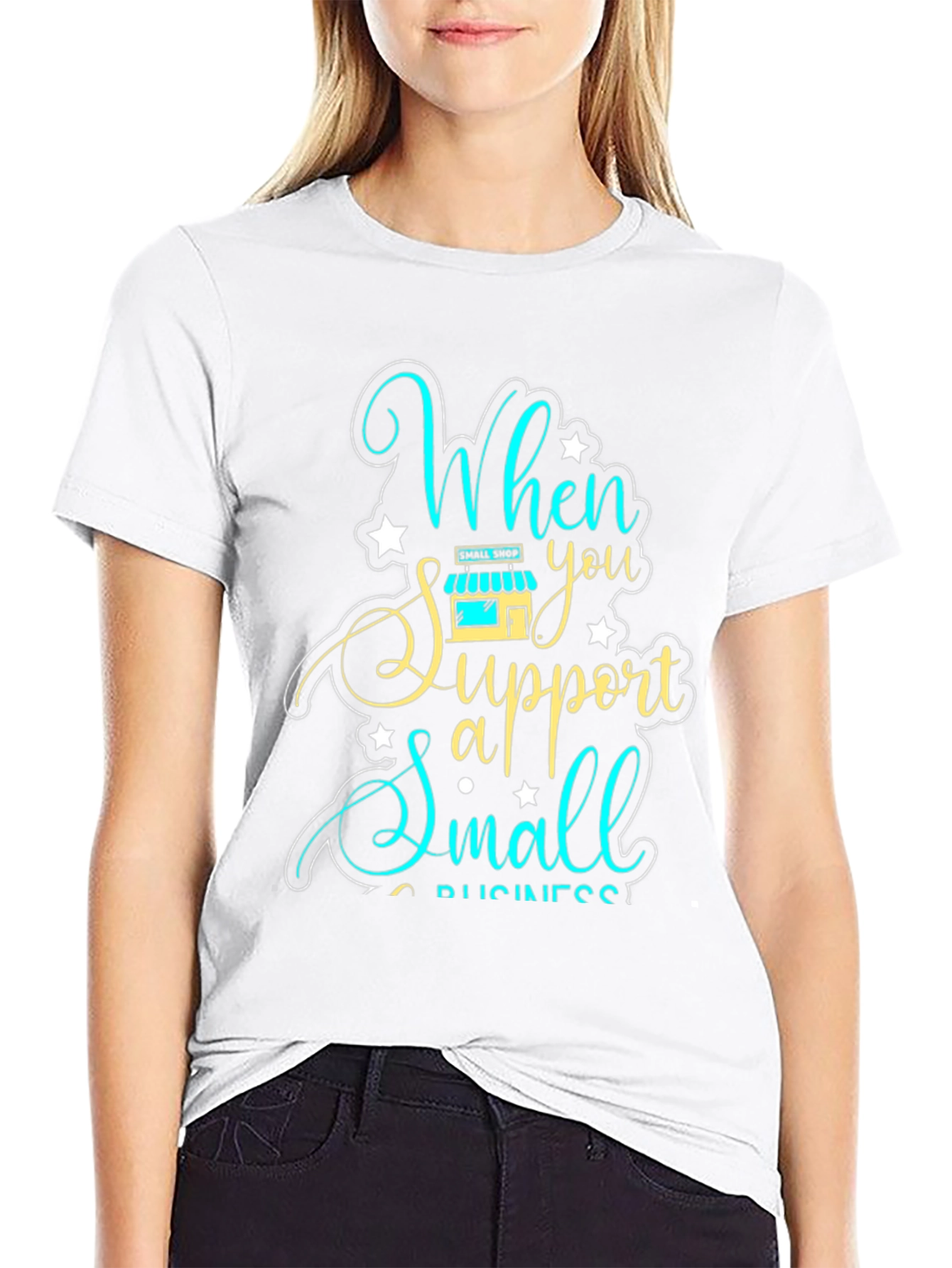 Support Small Business Graphic Tee - Unisex Fit