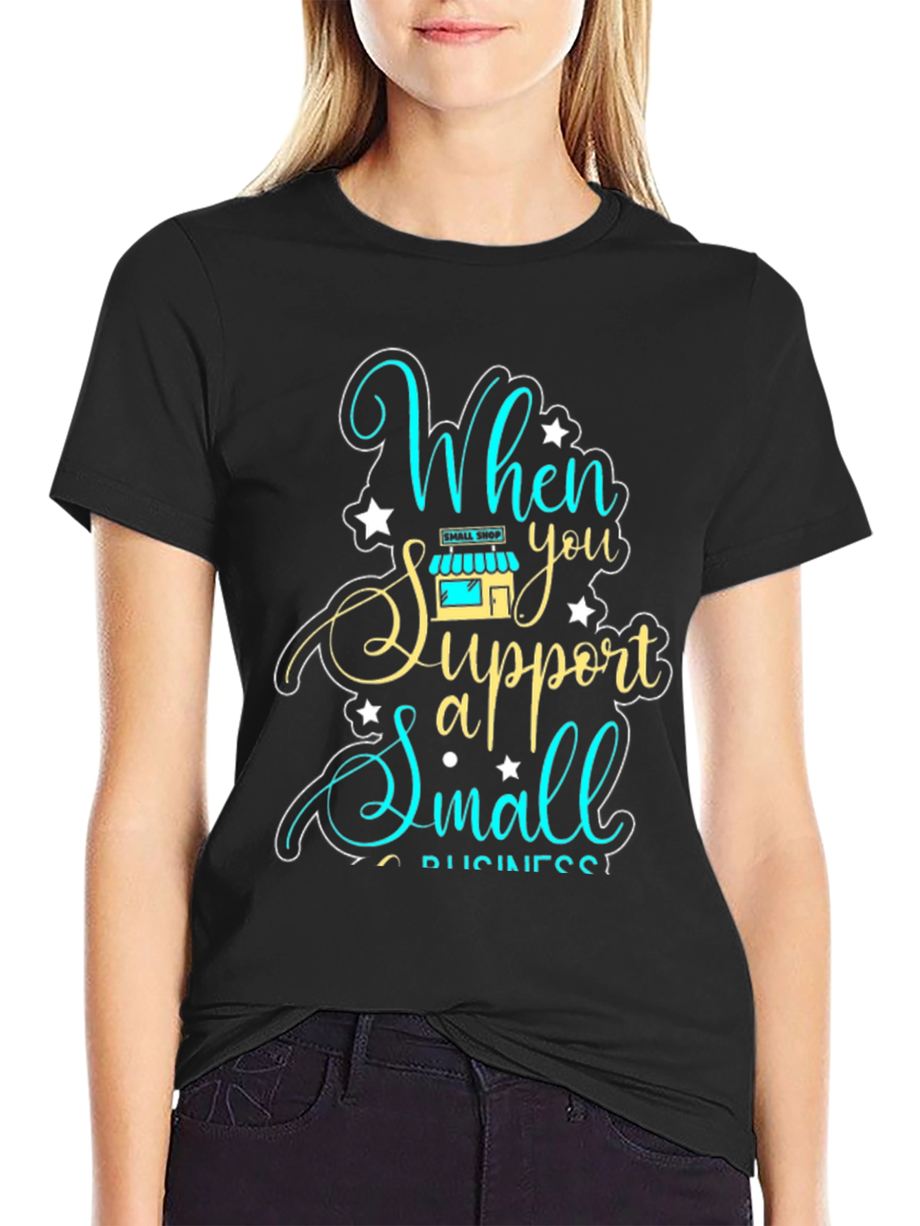 Support Small Business Graphic Tee - Unisex Fit