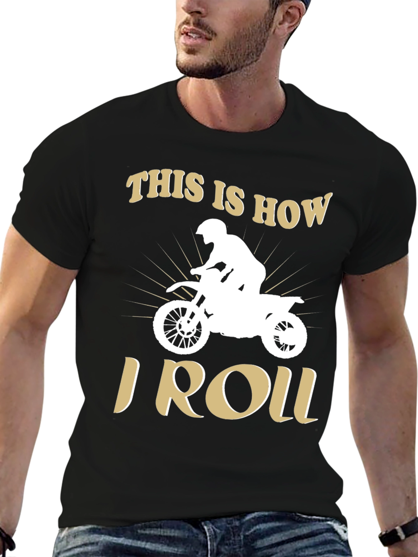 This Is How I Roll Motorbike T-Shirt