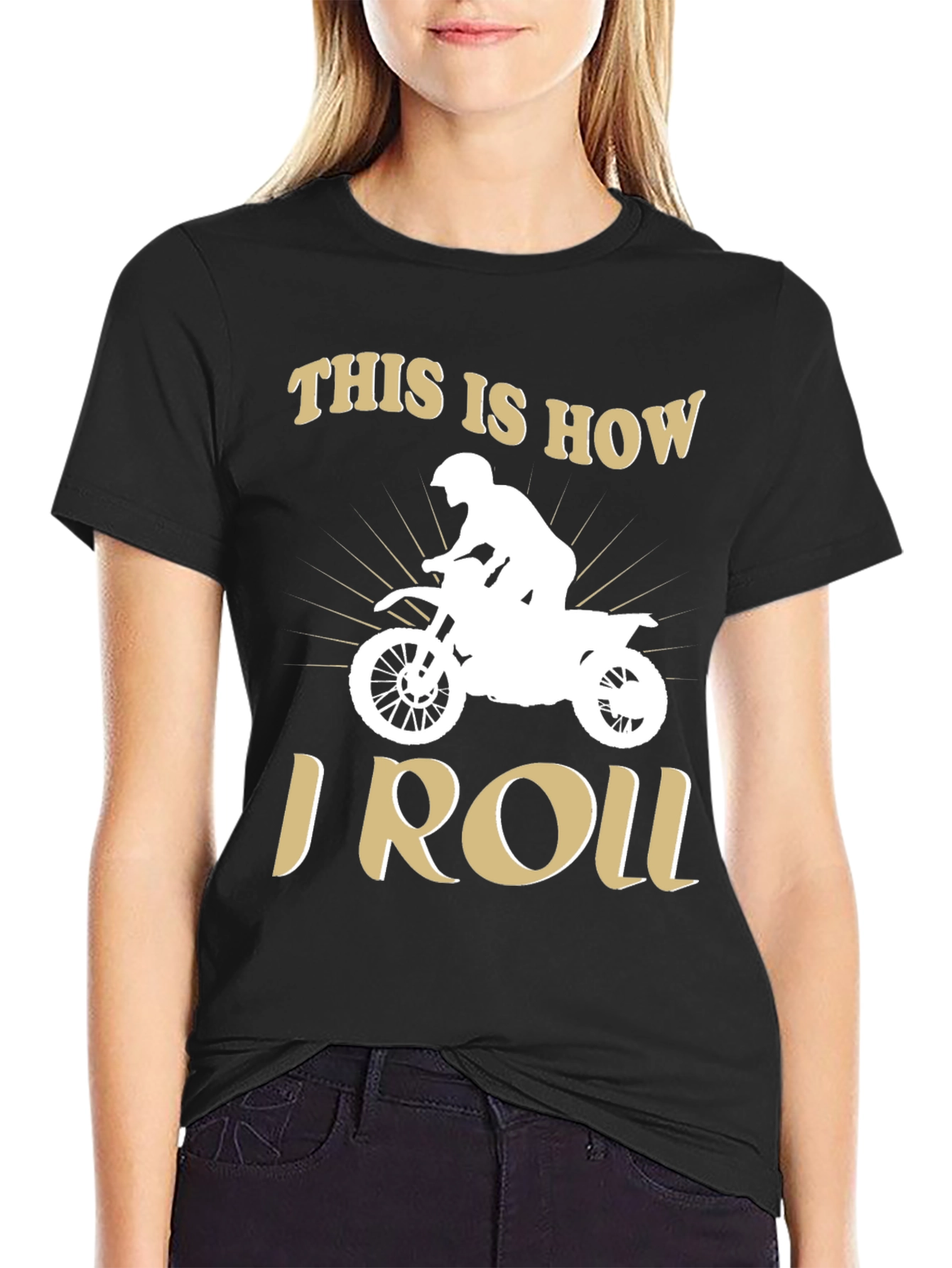 This Is How I Roll Motorbike T-Shirt