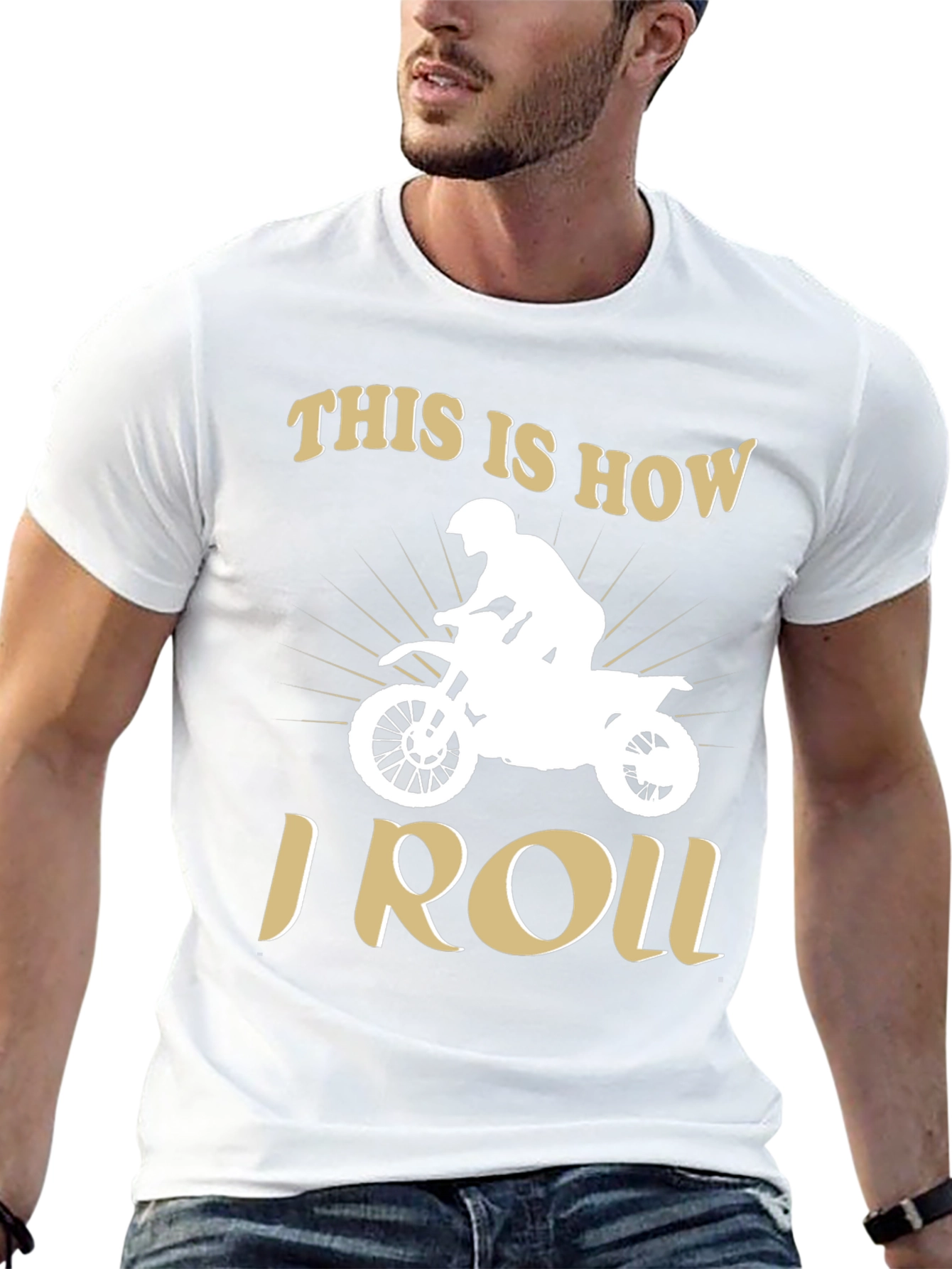 This Is How I Roll Motorbike T-Shirt