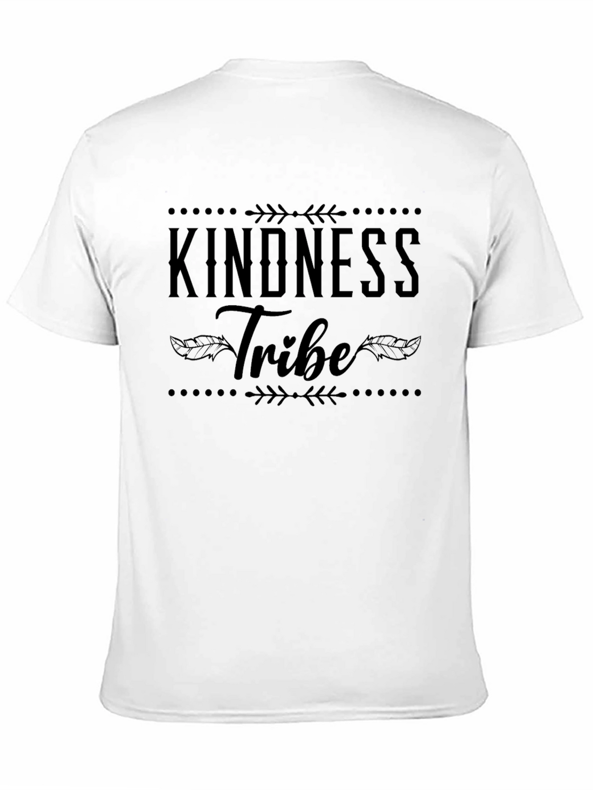 Kindness Tribe Black Graphic Tee