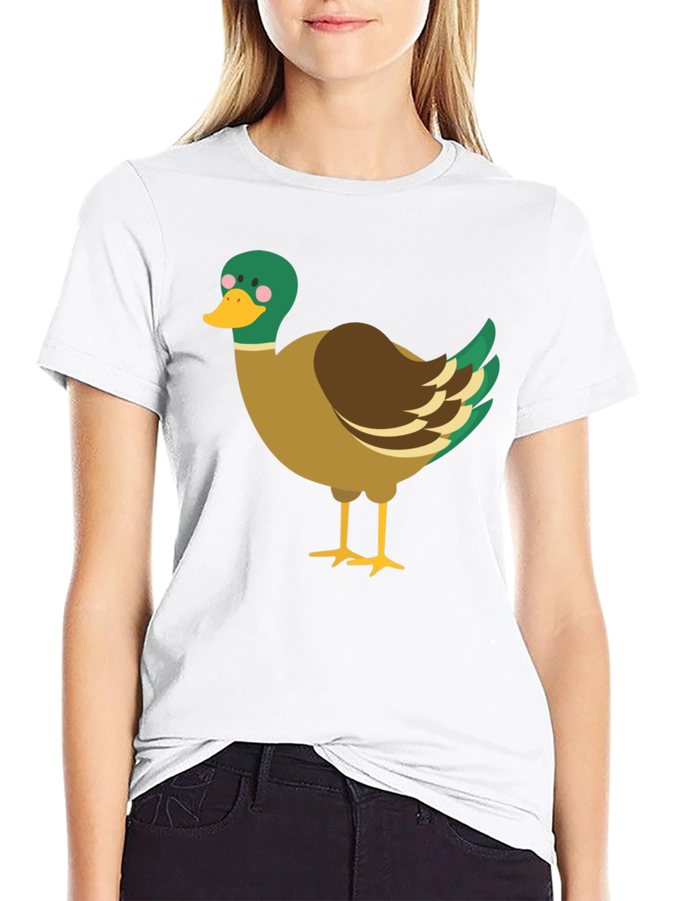Duck Graphic T-Shirt - Mens Black Tee