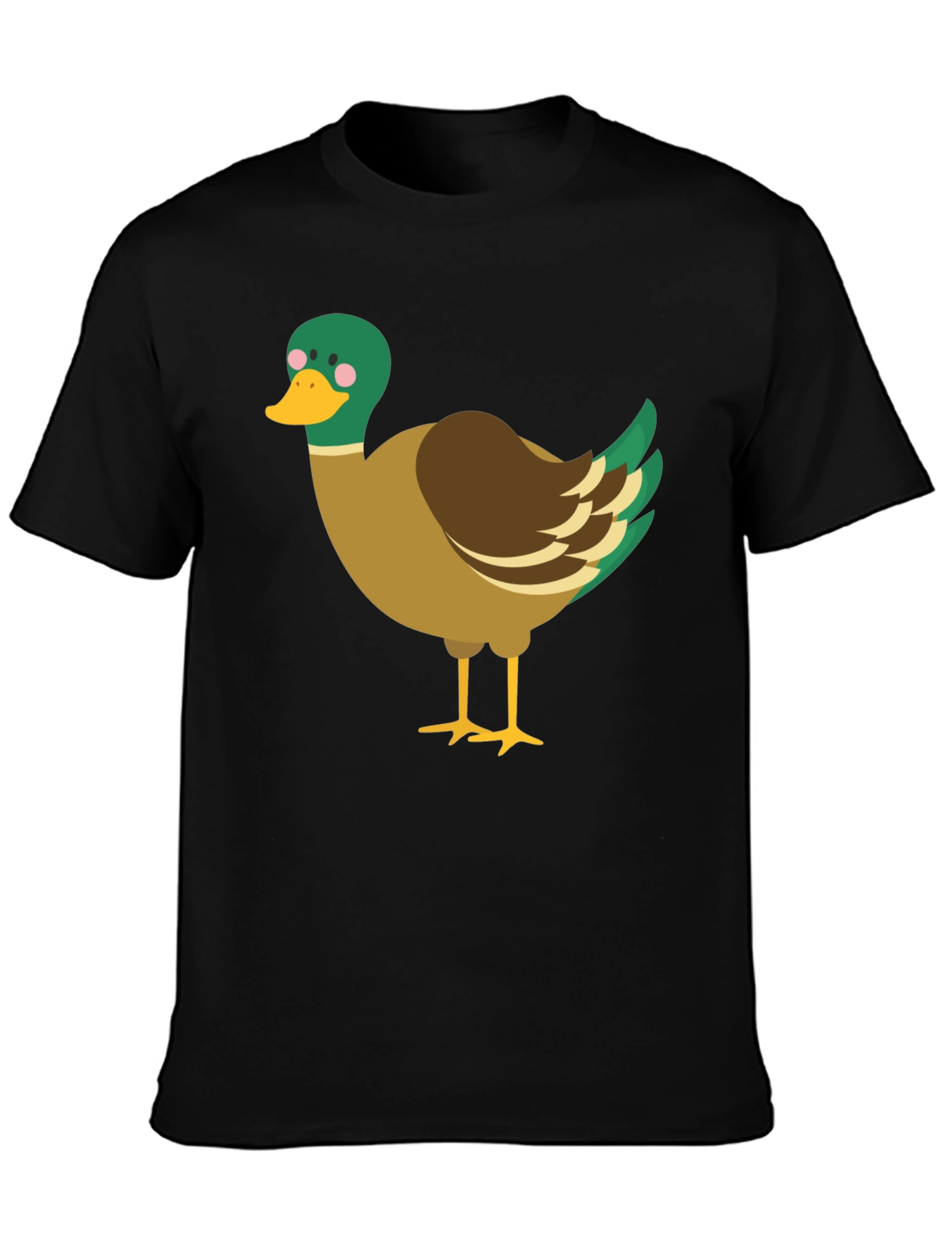 Duck Graphic T-Shirt - Mens Black Tee