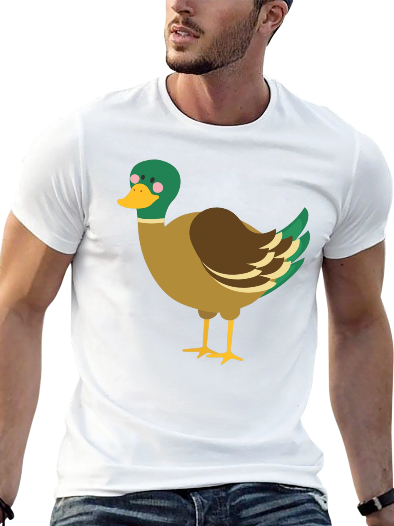 Duck Graphic T-Shirt - Mens Black Tee