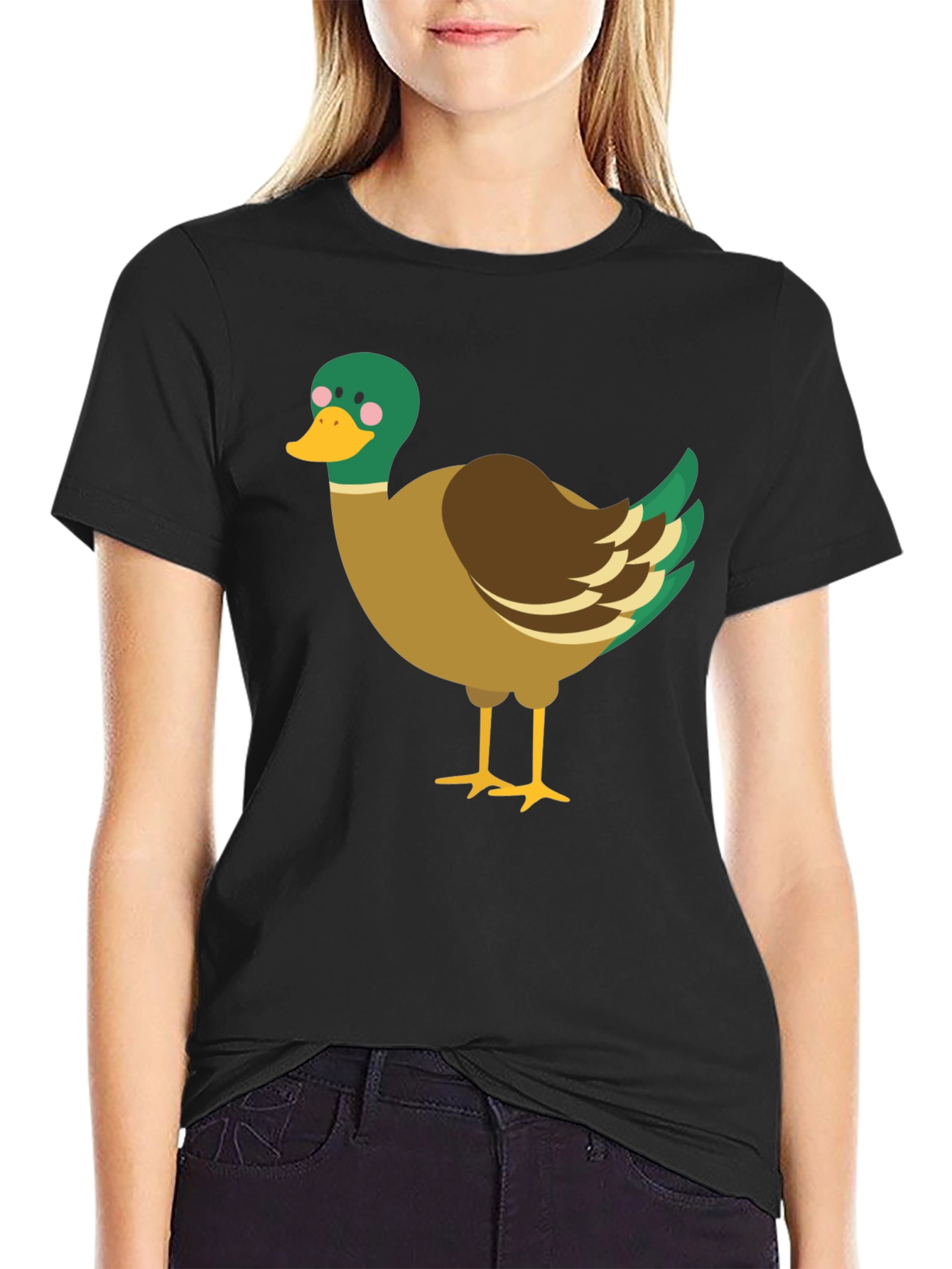 Duck Graphic T-Shirt - Mens Black Tee