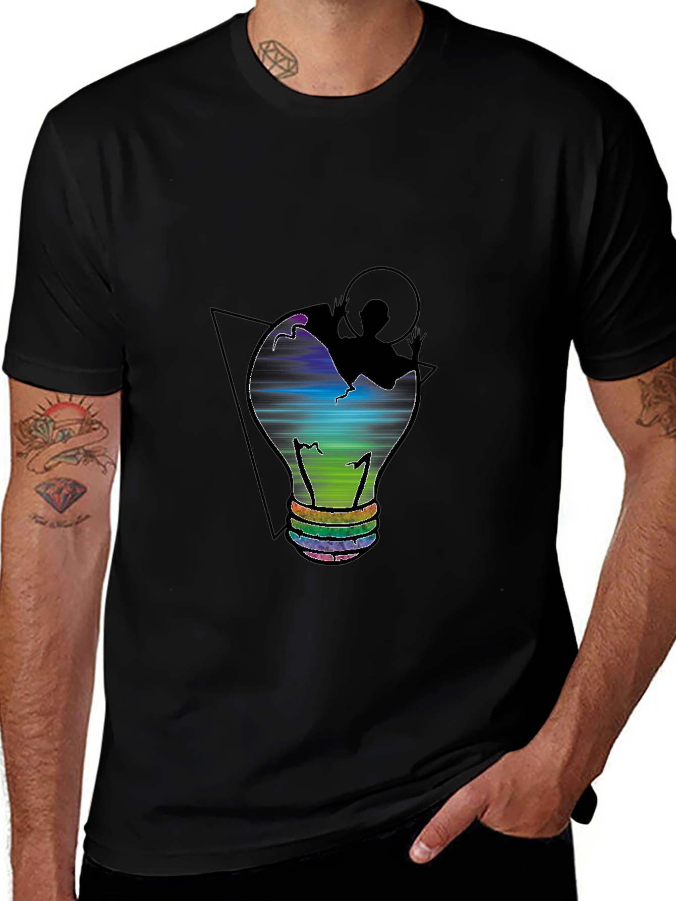 Broken Bulb Graphic Tee