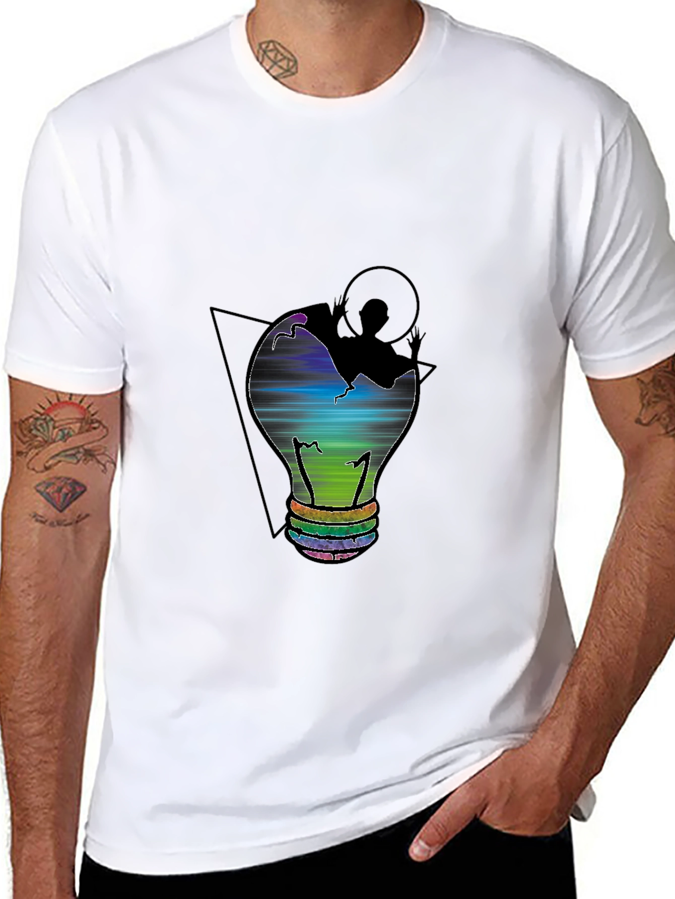 Broken Bulb Graphic Tee