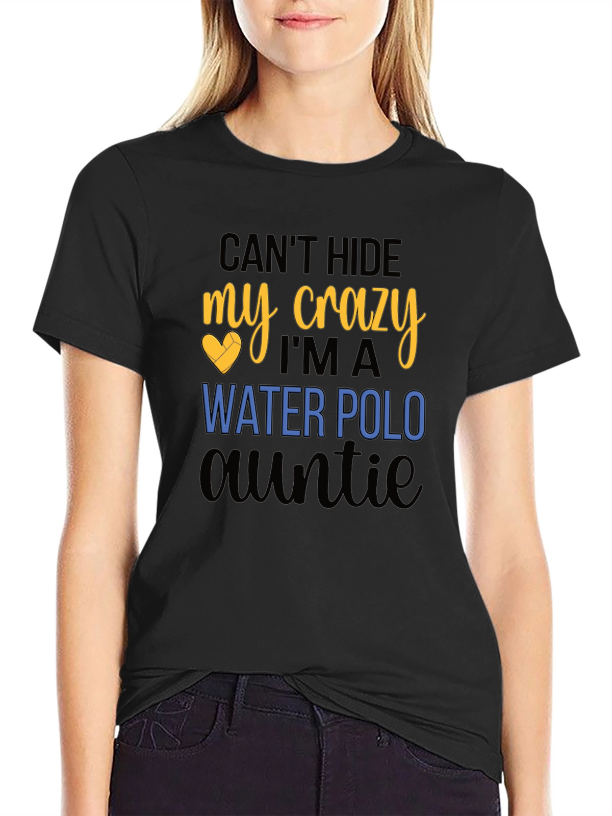 Crazy Water Polo Auntie T-Shirt