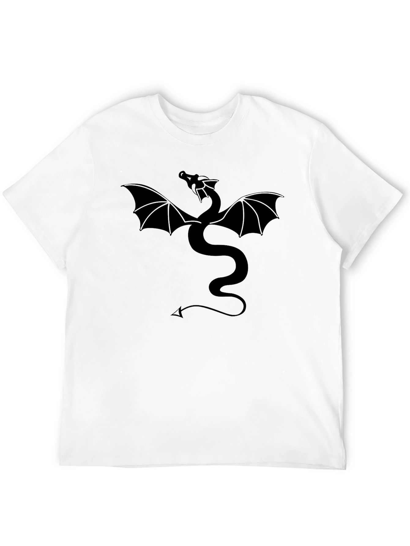 Dragon Graphic Tee - Classic Black T-Shirt
