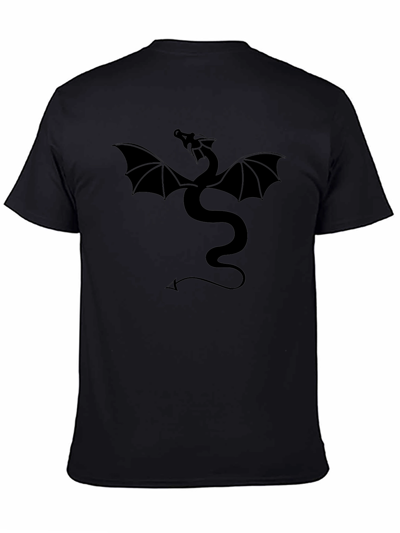 Dragon Graphic Tee - Classic Black T-Shirt