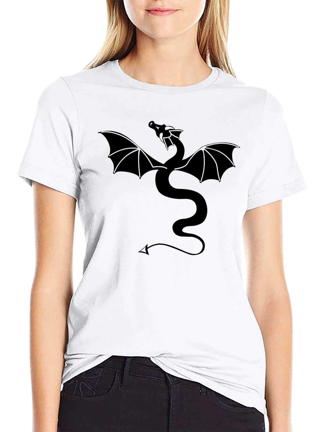 Dragon Graphic Tee - Classic Black T-Shirt