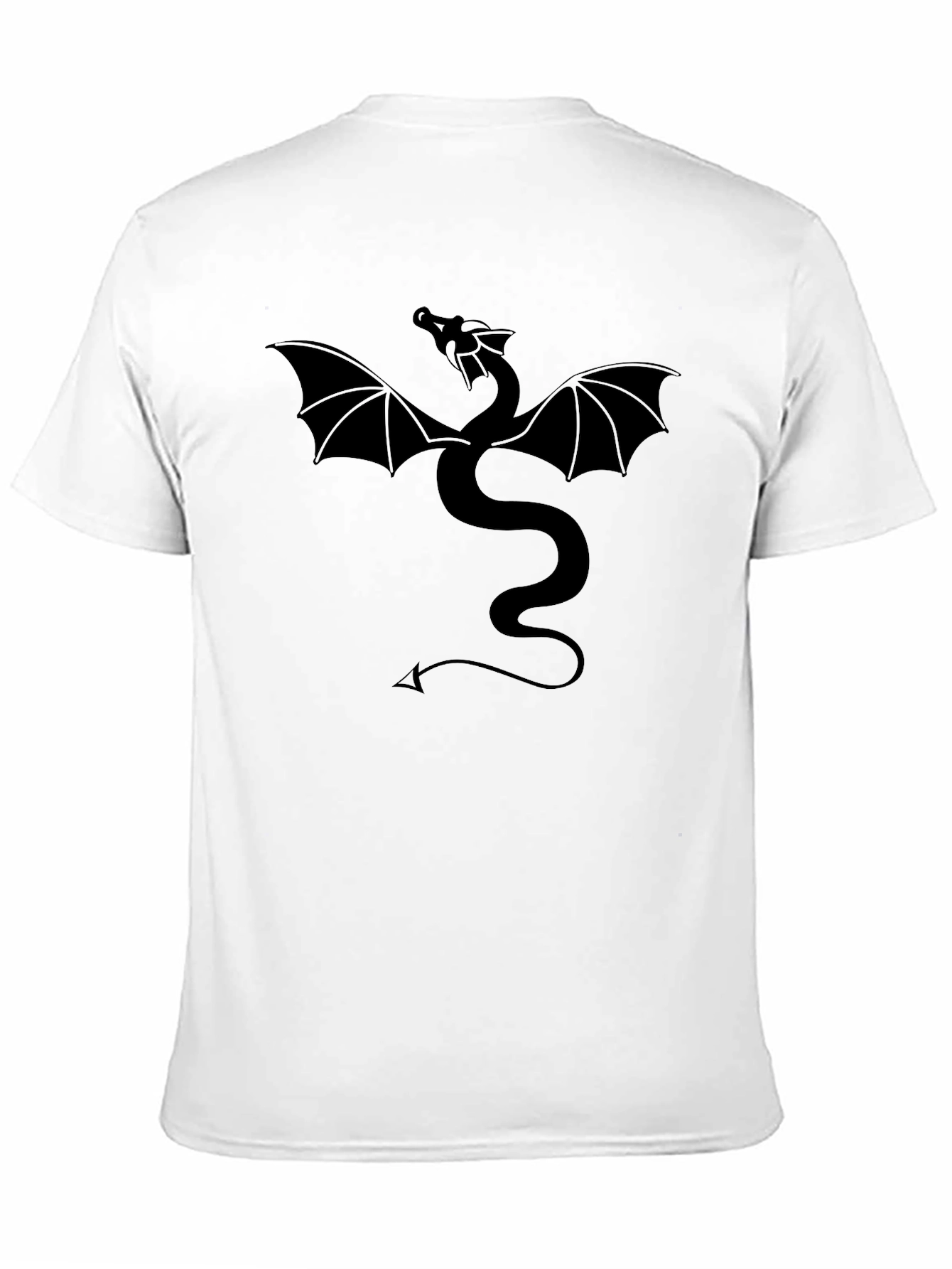 Dragon Graphic Tee - Classic Black T-Shirt