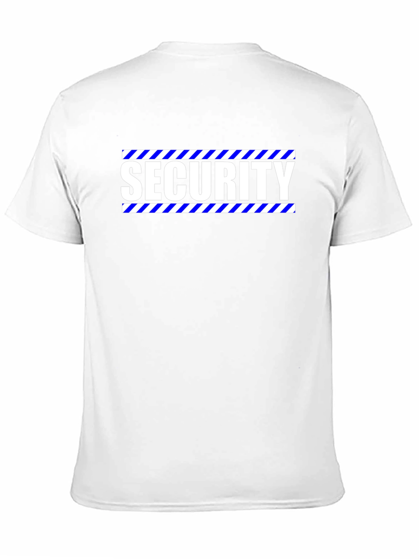 Security Graphic Tee - Black Crew Neck