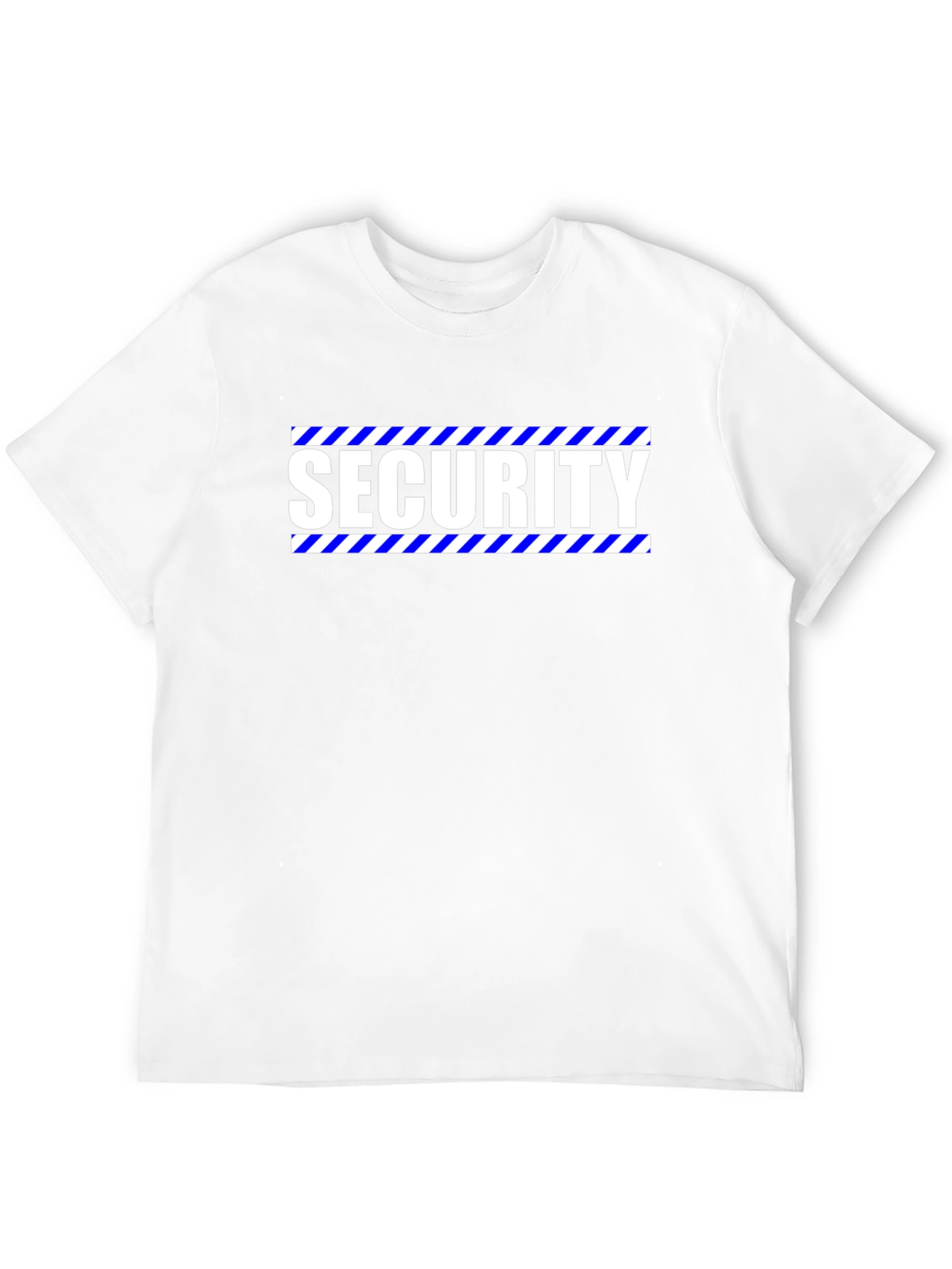 Security Graphic Tee - Black Crew Neck