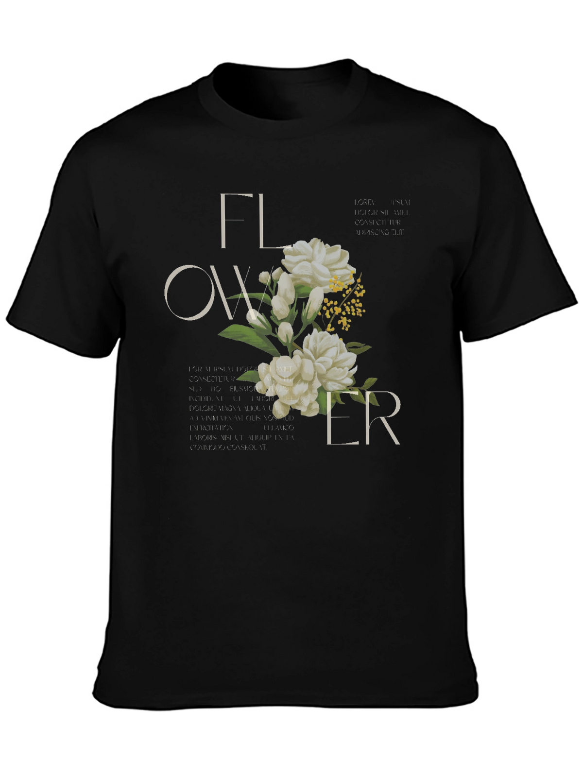 Floral Graphic Print T-Shirt