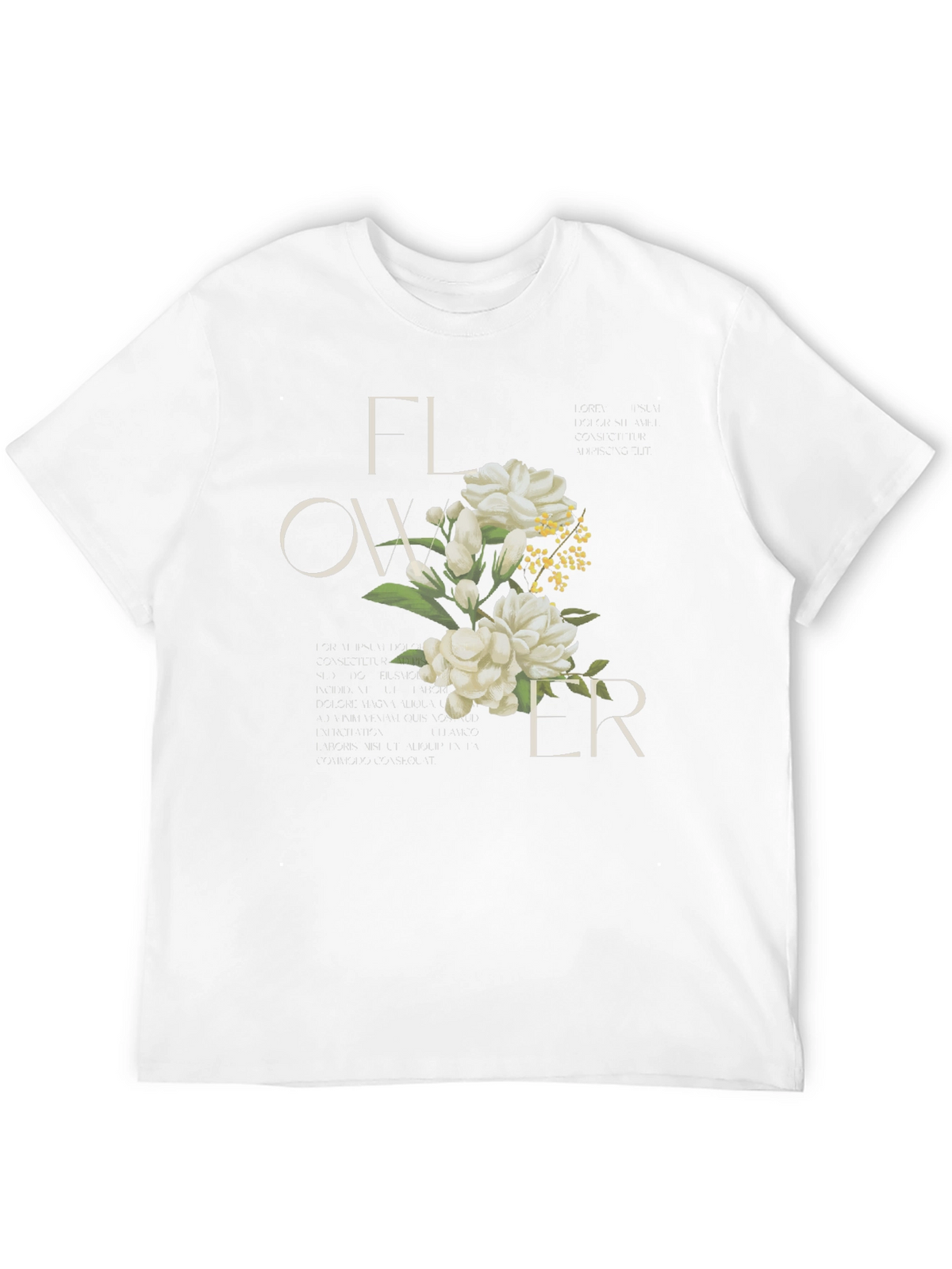 Floral Graphic Print T-Shirt