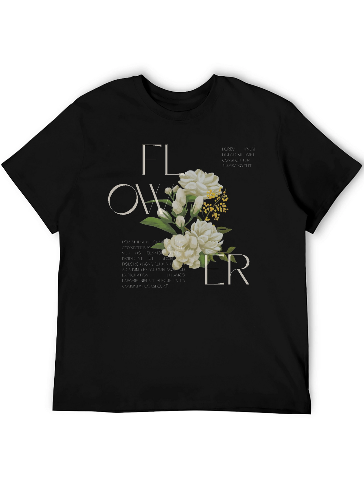 Floral Graphic Print T-Shirt