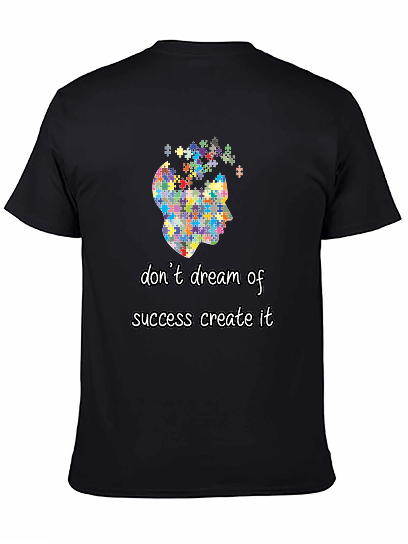 Autism Awareness Puzzle Piece Graphic T-Shirt