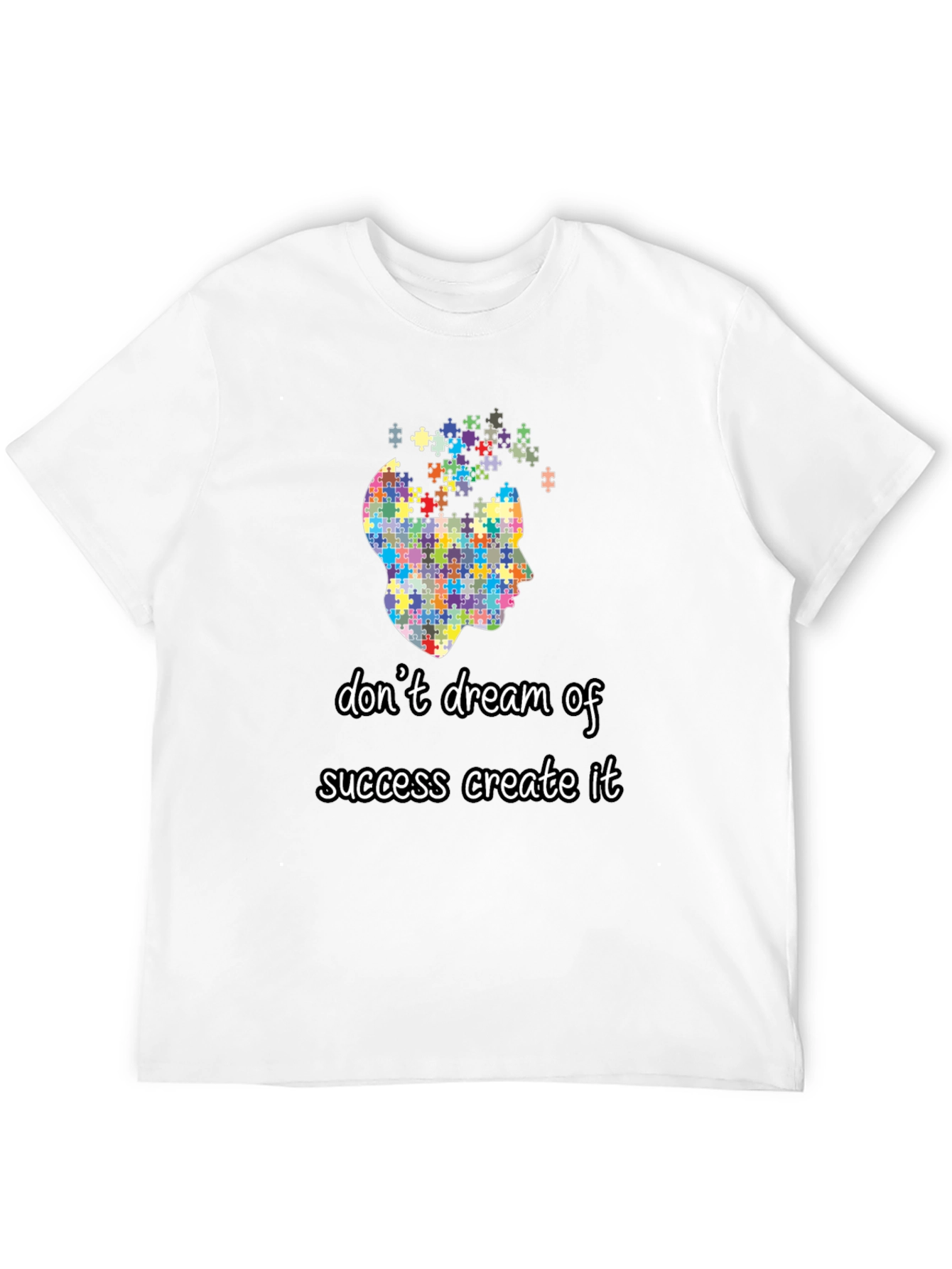 Autism Awareness Puzzle Piece Graphic T-Shirt