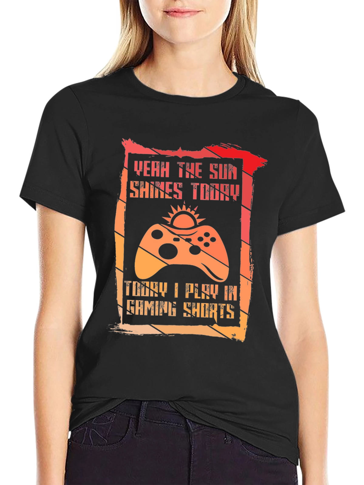 Gaming Shorts T-Shirt Gamer Apparel