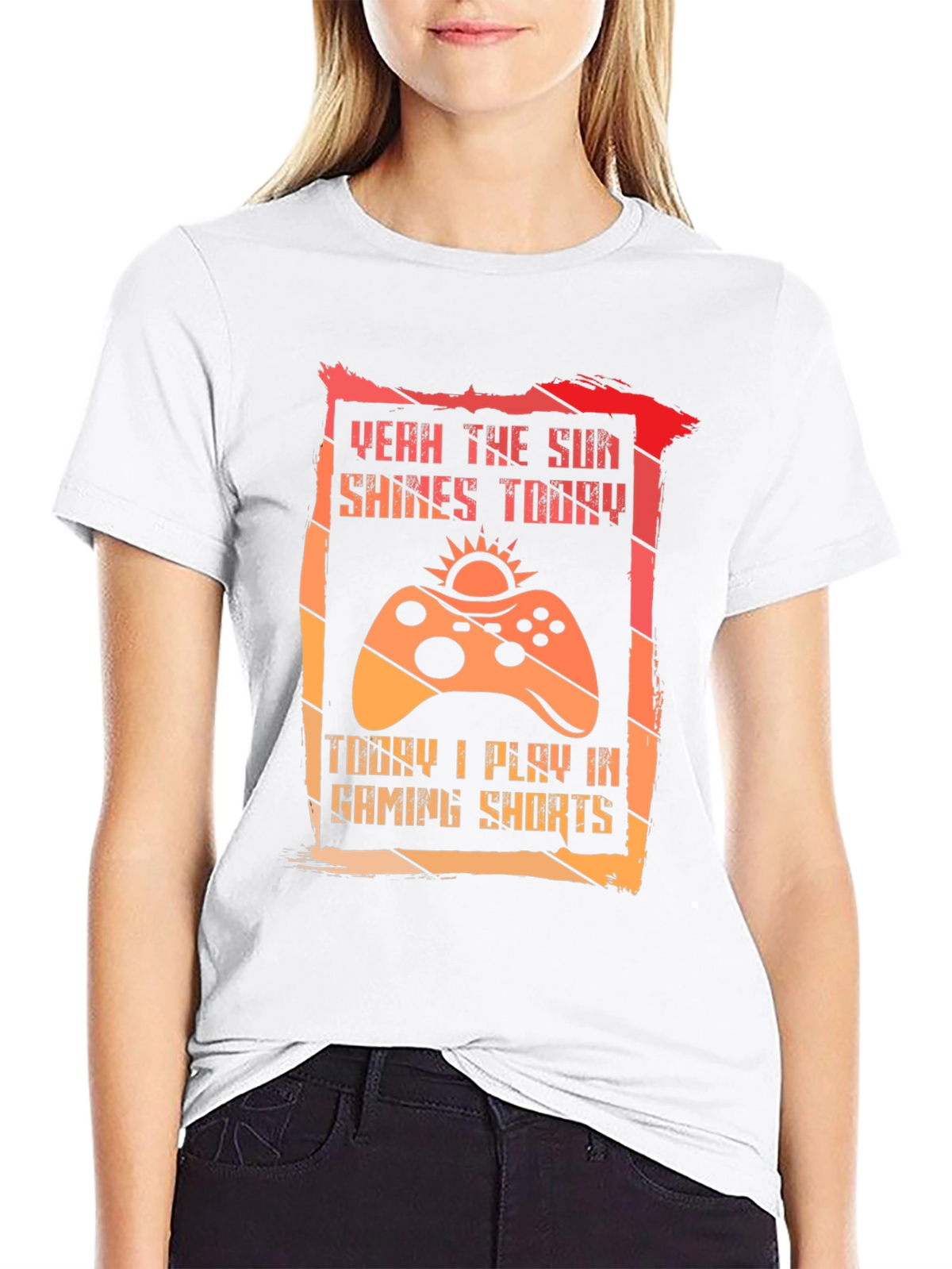 Gaming Shorts T-Shirt Gamer Apparel