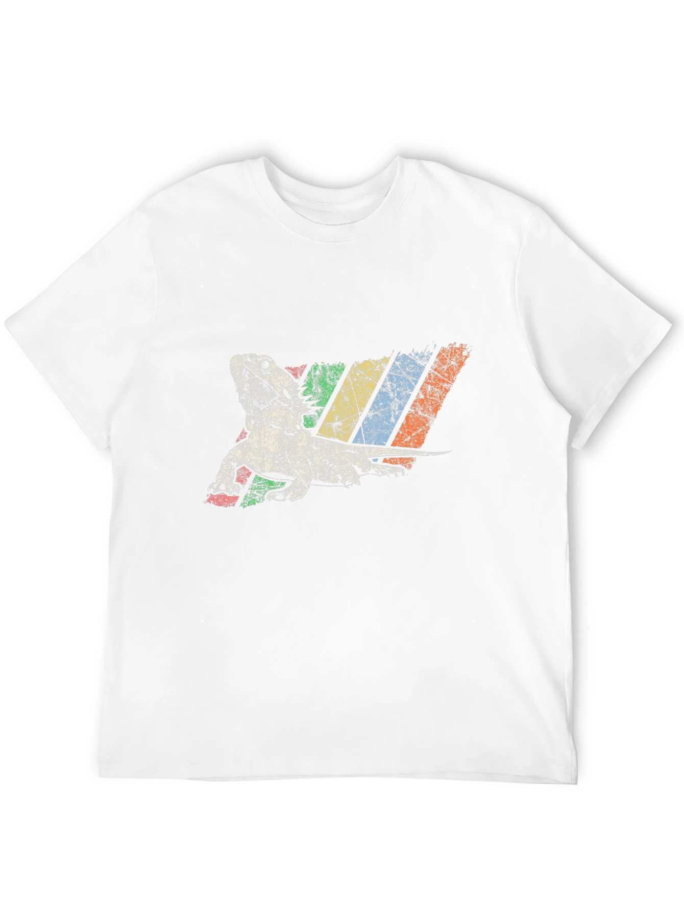 Retro Bearded Dragon T-Shirt - Cool Lizard Tee