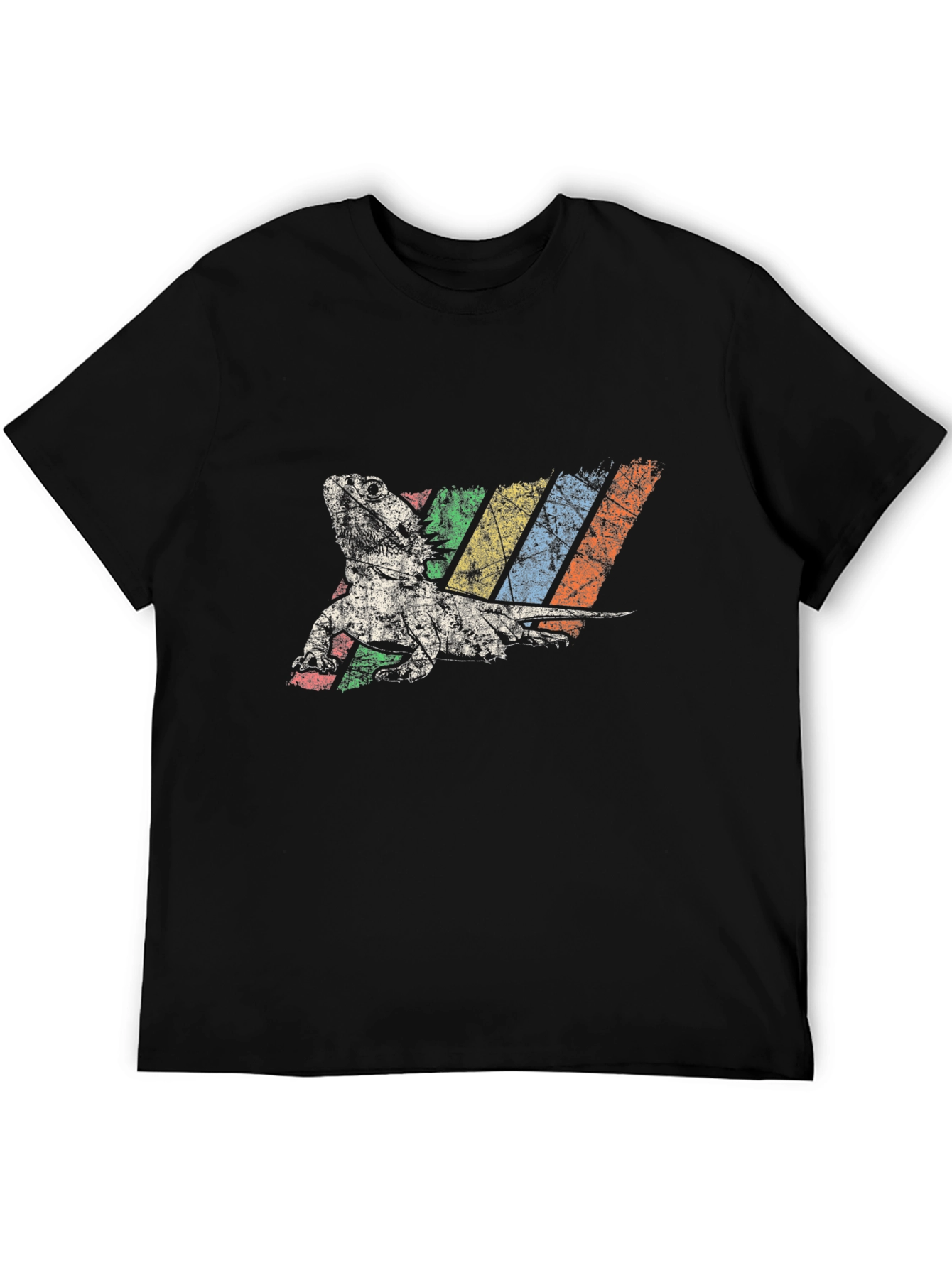 Retro Bearded Dragon T-Shirt - Cool Lizard Tee