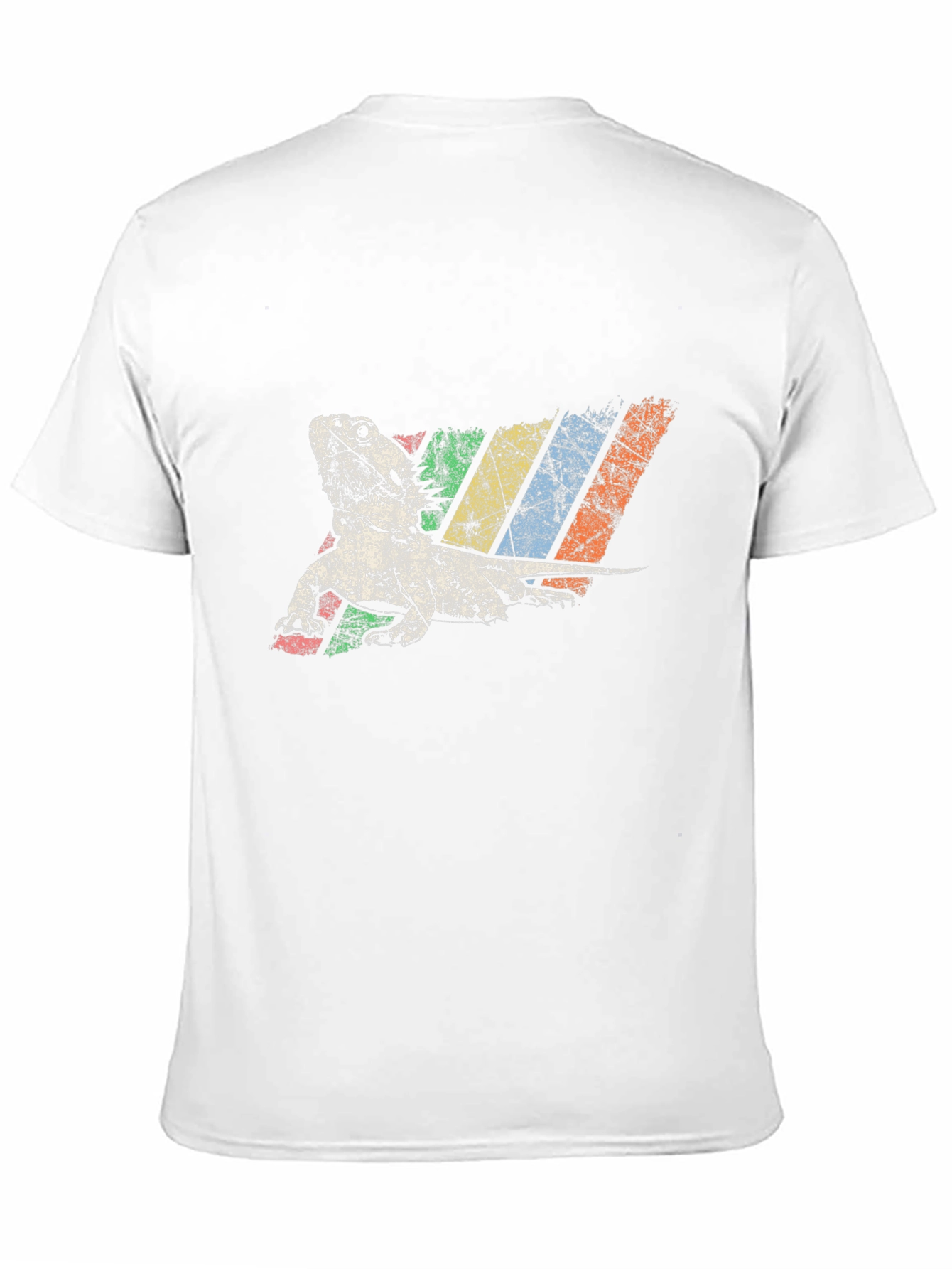 Retro Bearded Dragon T-Shirt - Cool Lizard Tee