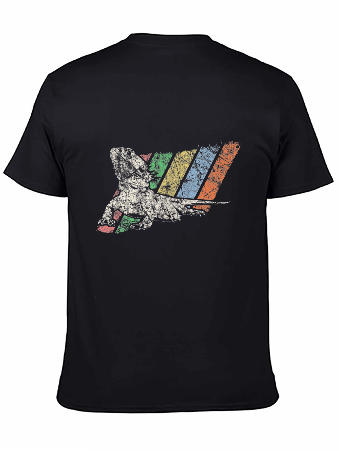 Retro Bearded Dragon T-Shirt - Cool Lizard Tee