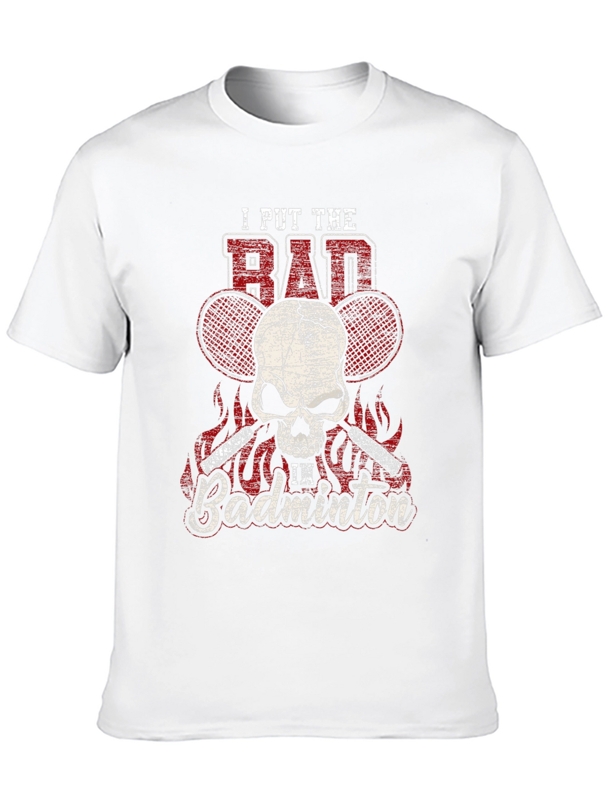 I Put The Bad In Badminton T-Shirt