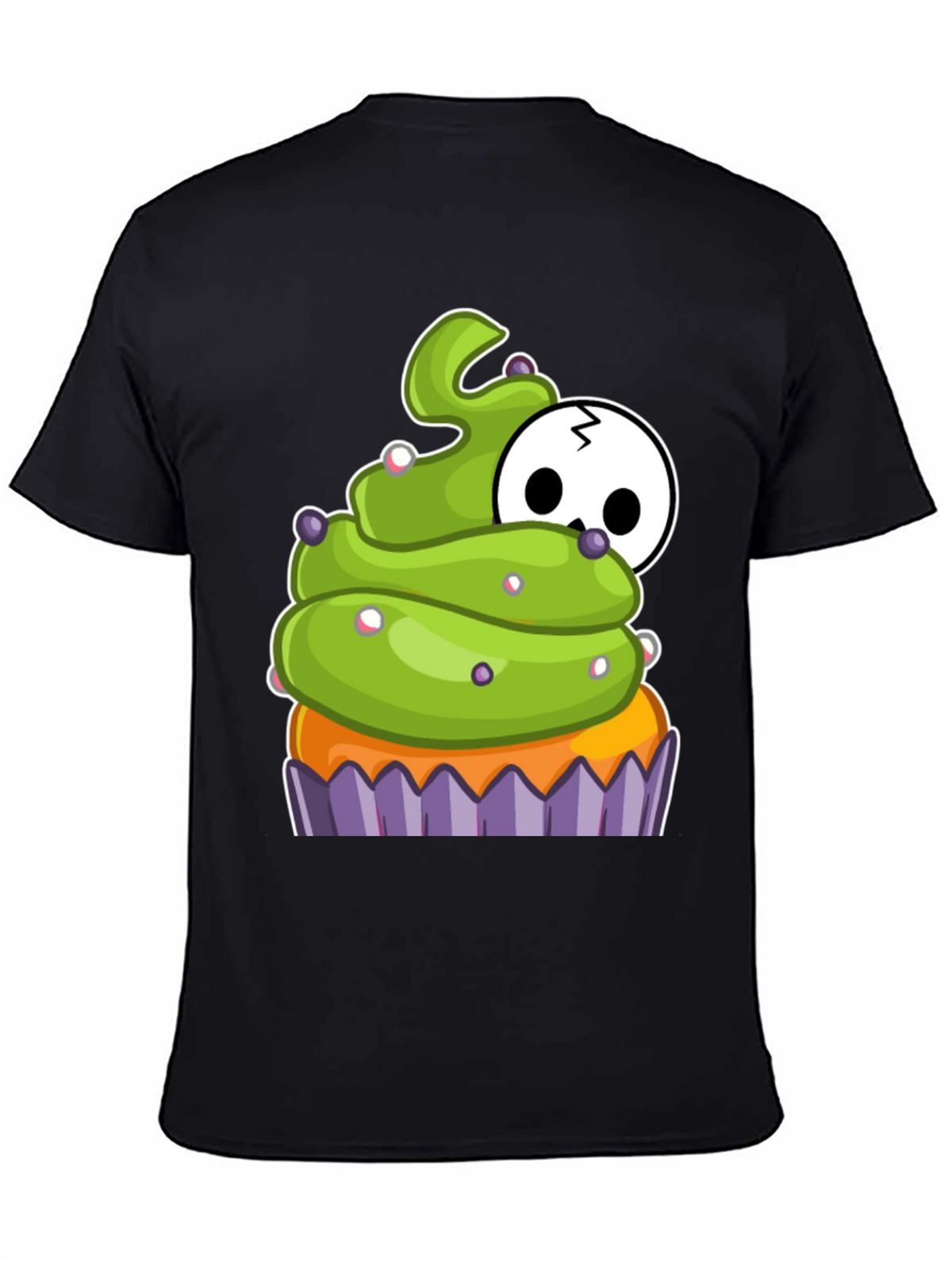 Halloween Cupcake T-Shirt - Spooky Treat