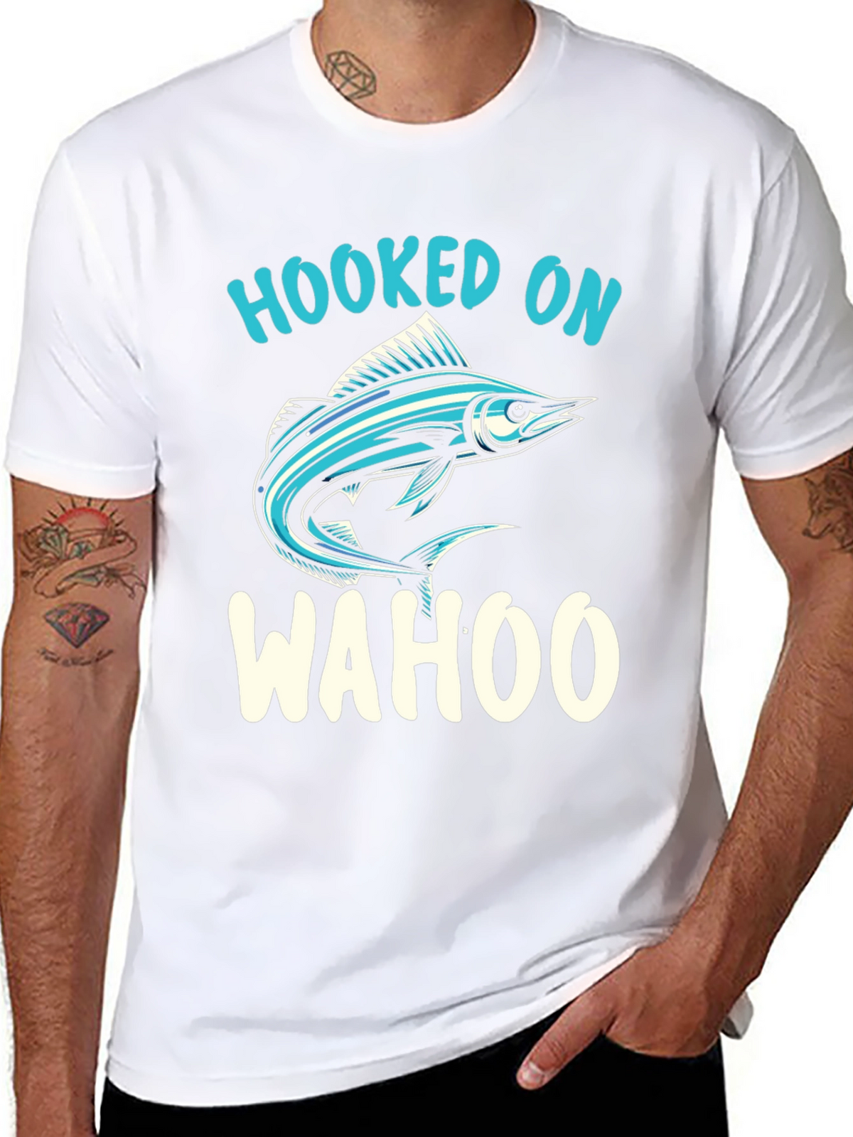 Hooked On Wahoo Graphic Tee
