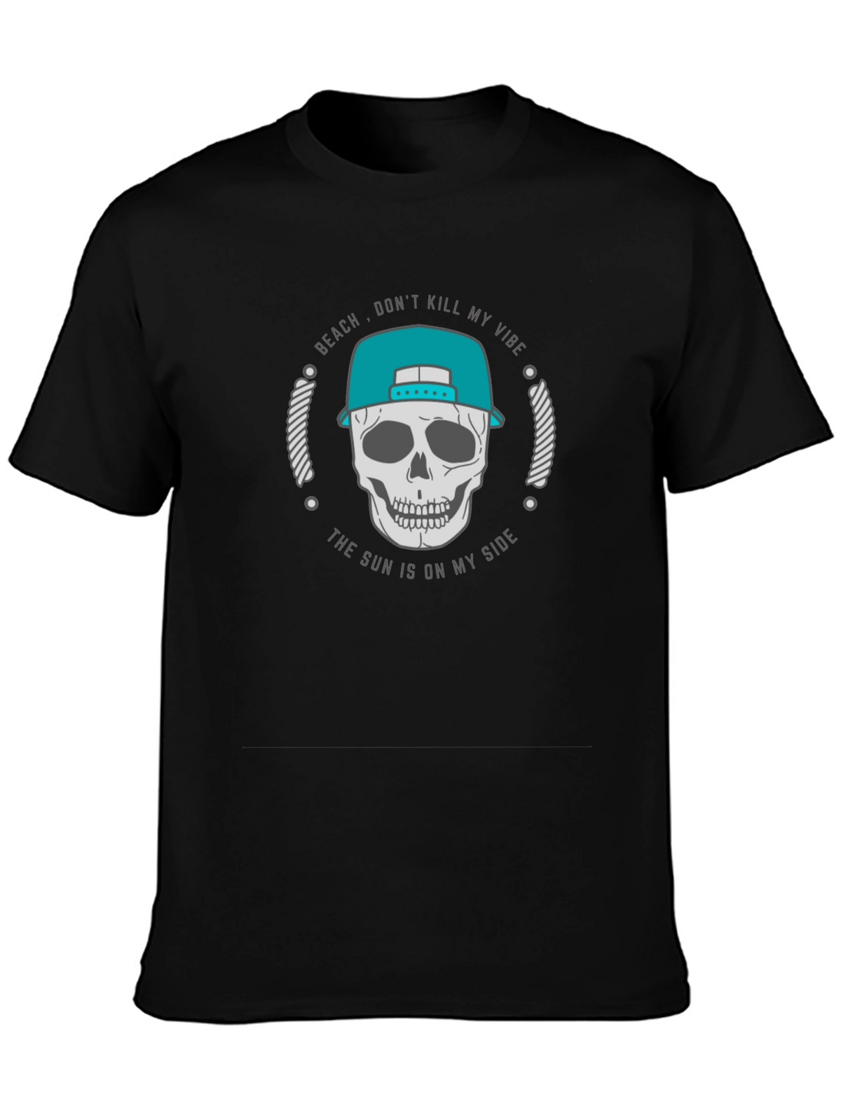 Beach Vibe Skull T-Shirt