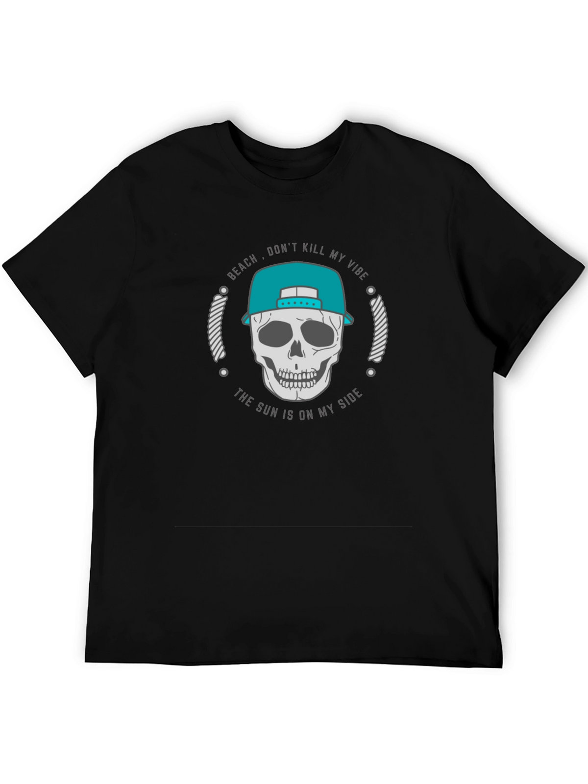 Beach Vibe Skull T-Shirt