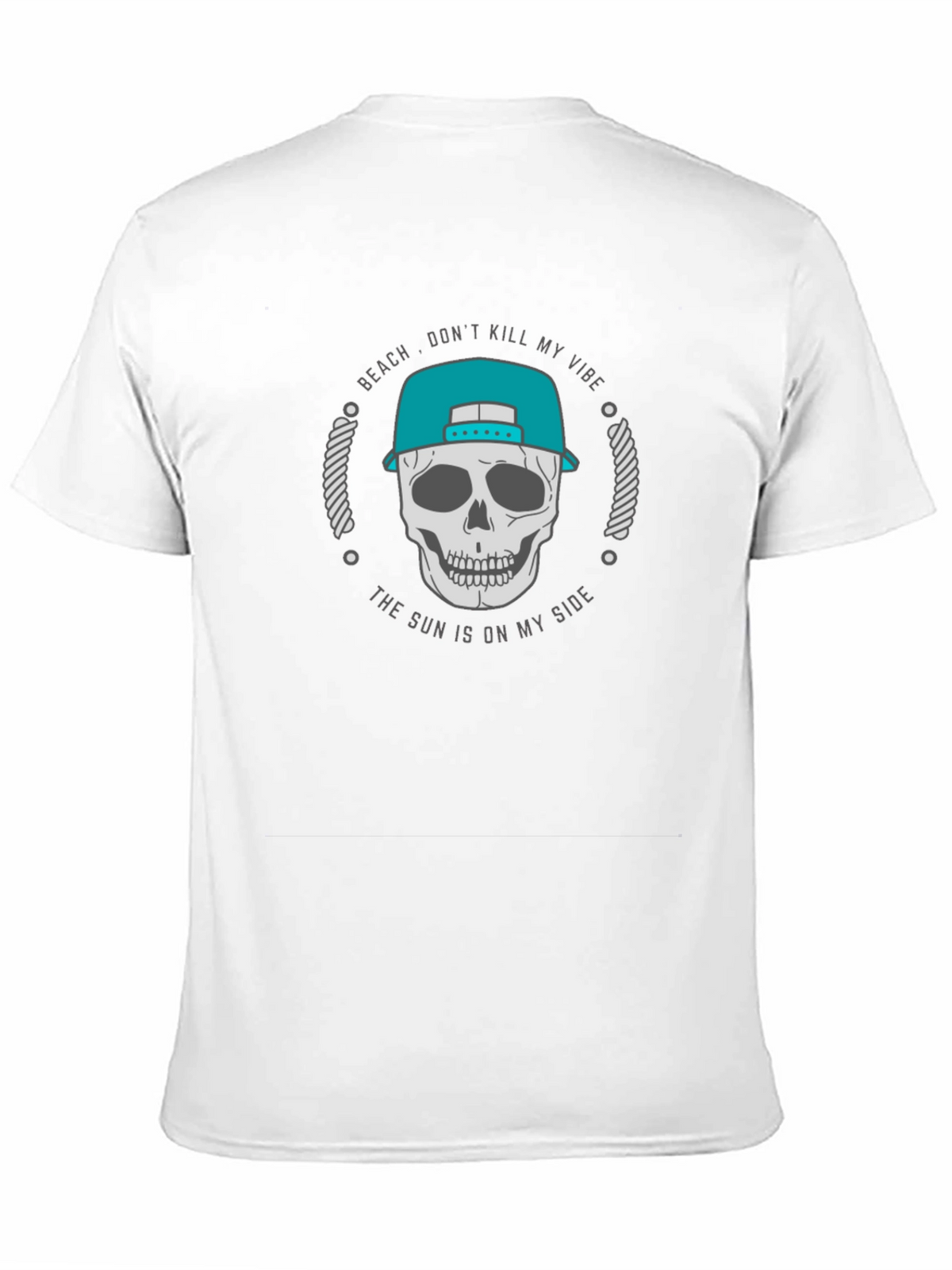 Beach Vibe Skull T-Shirt
