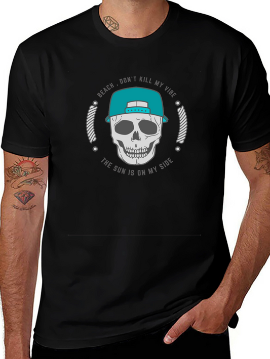 Beach Vibe Skull T-Shirt